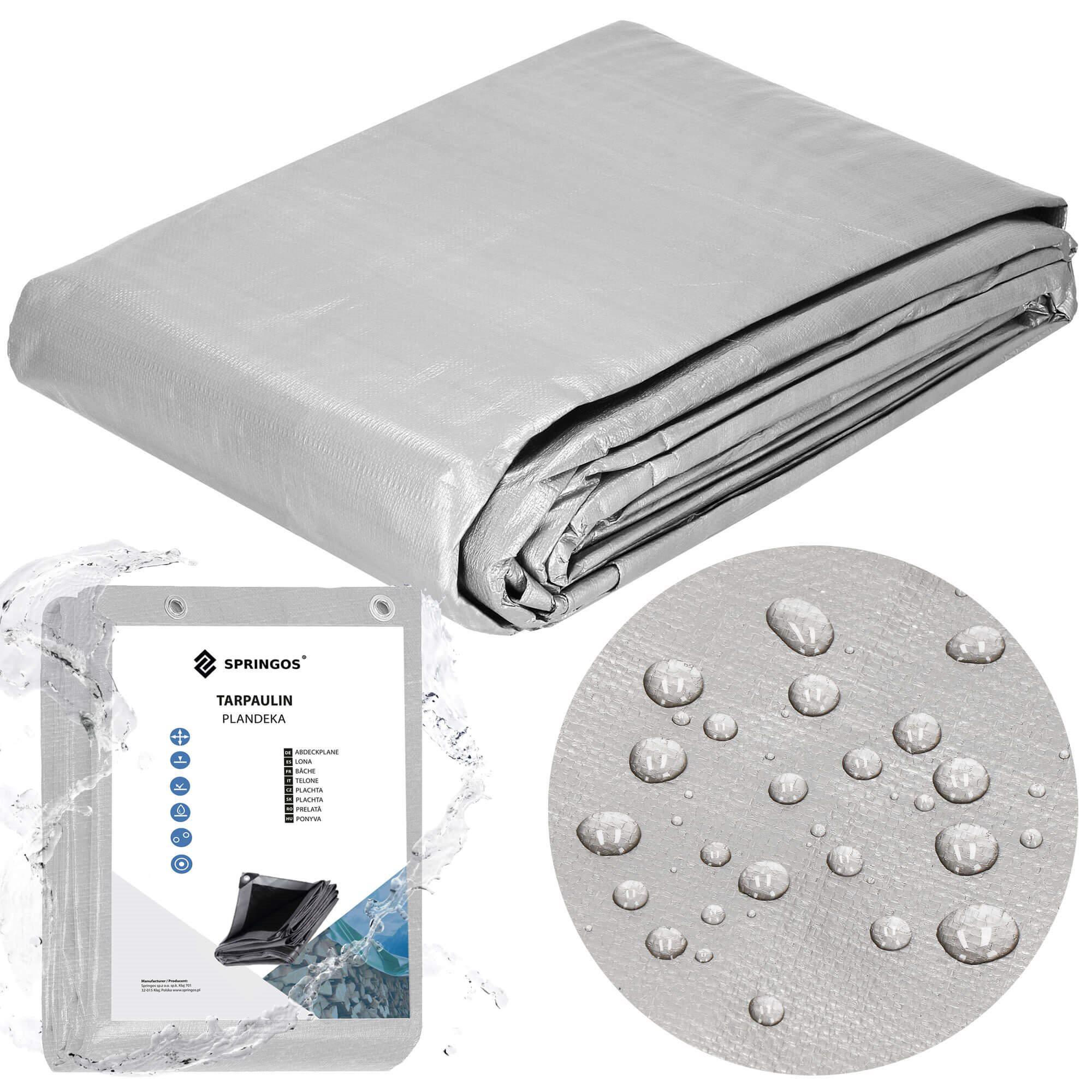 Springos Brezentas 4 × 6 m