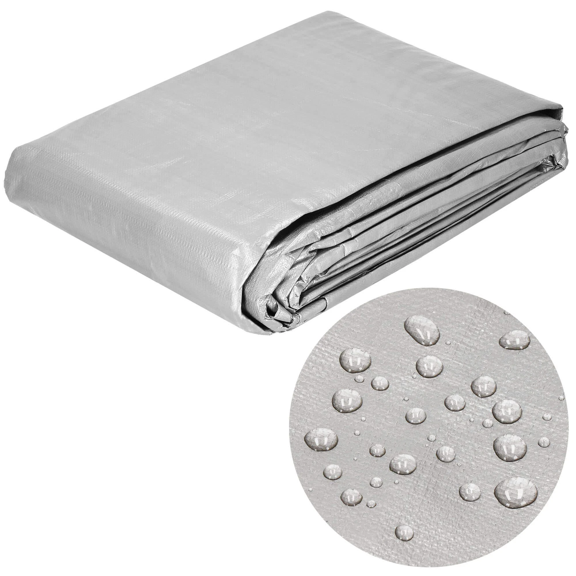Springos Brezentas 4x5m pilkas 270 g/m²