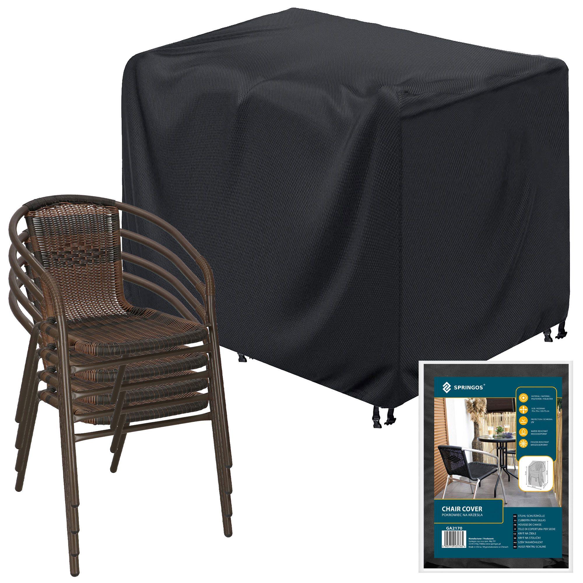 Springos GA2170 POKROWIEC NA MEBLE OGRODOWE 70X70X125/75 CM
