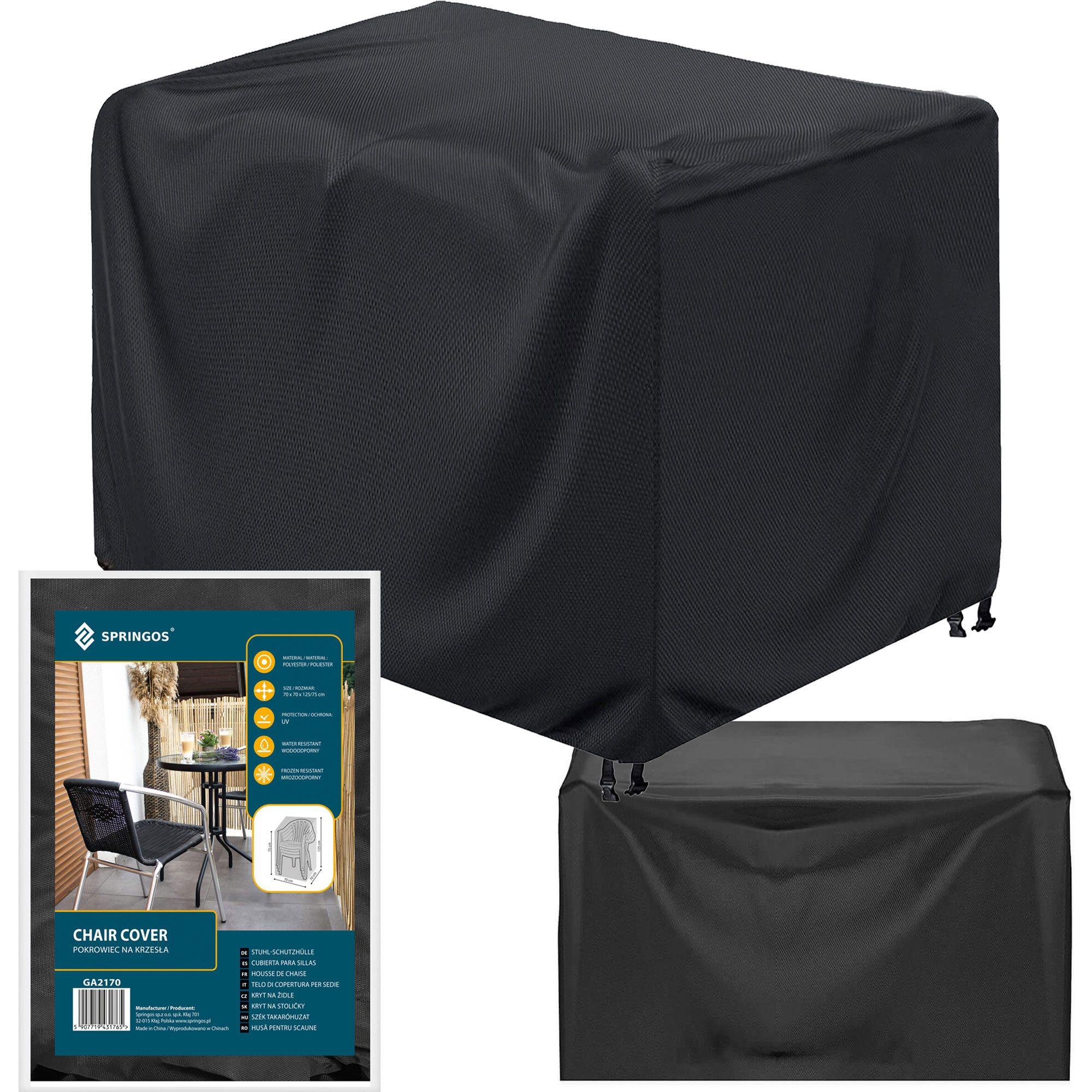 Springos GA2170 POKROWIEC NA MEBLE OGRODOWE 70X70X125/75 CM