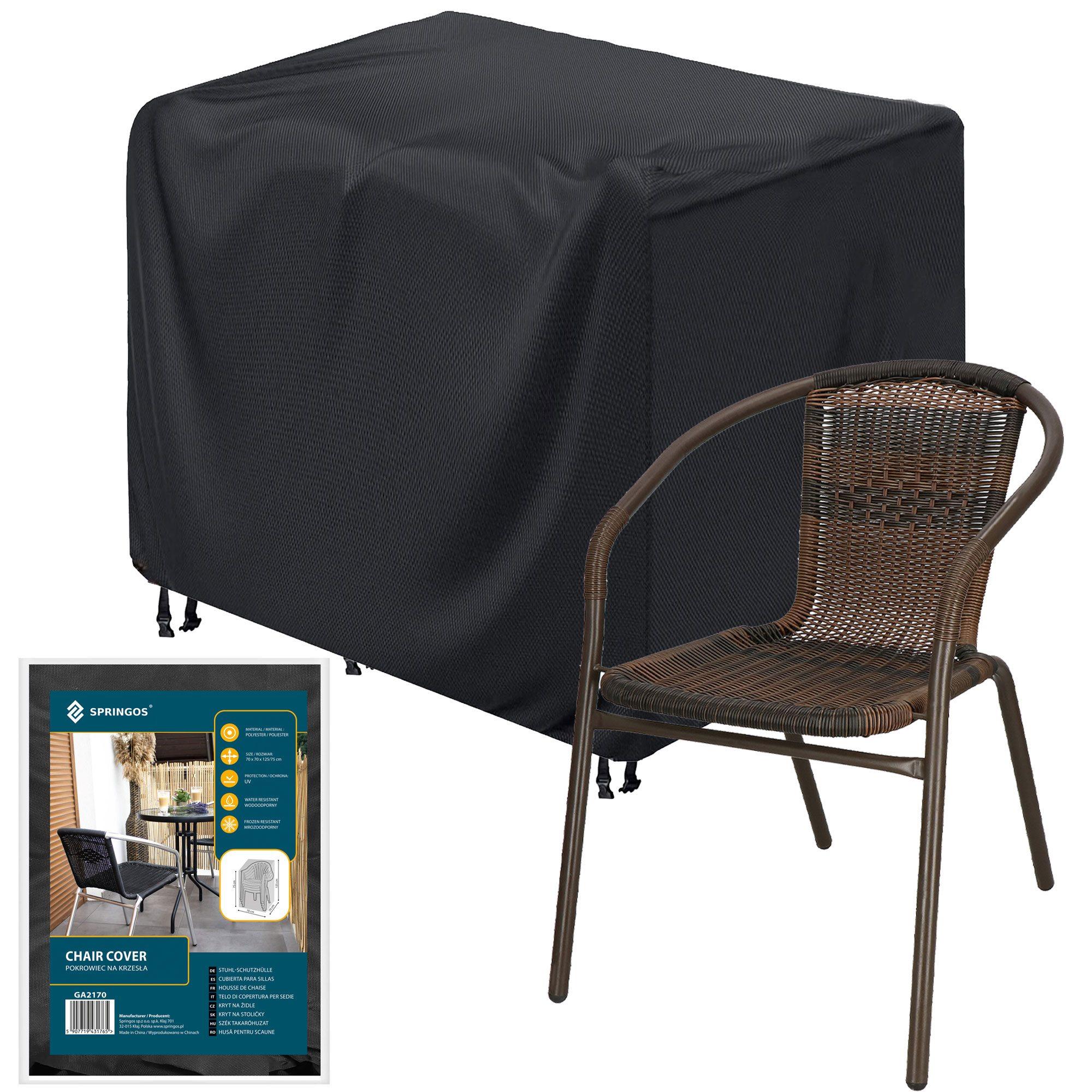 Springos GA2170 POKROWIEC NA MEBLE OGRODOWE 70X70X125/75 CM