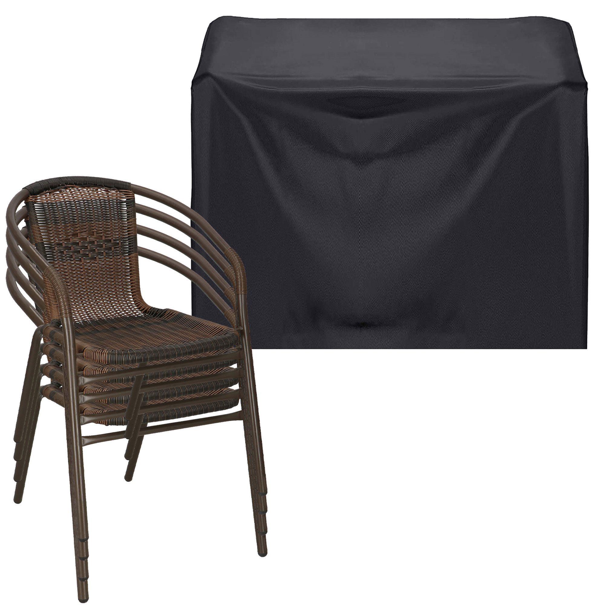 Springos GA2170 POKROWIEC NA MEBLE OGRODOWE 70X70X125/75 CM