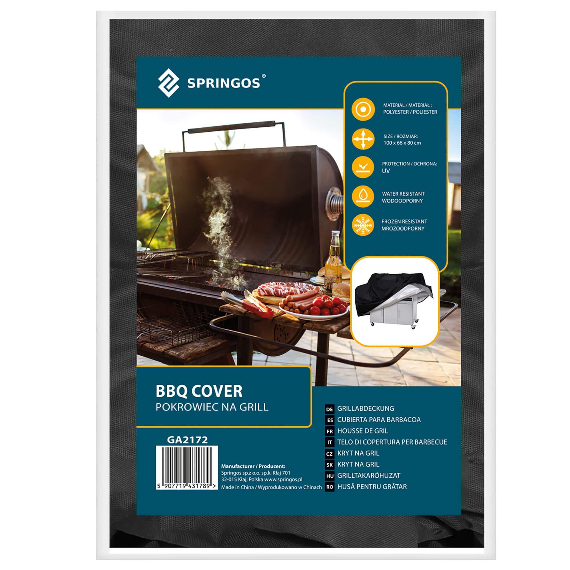 Springos GA2172 POKROWIEC NA GRILL 100X66X80 CM