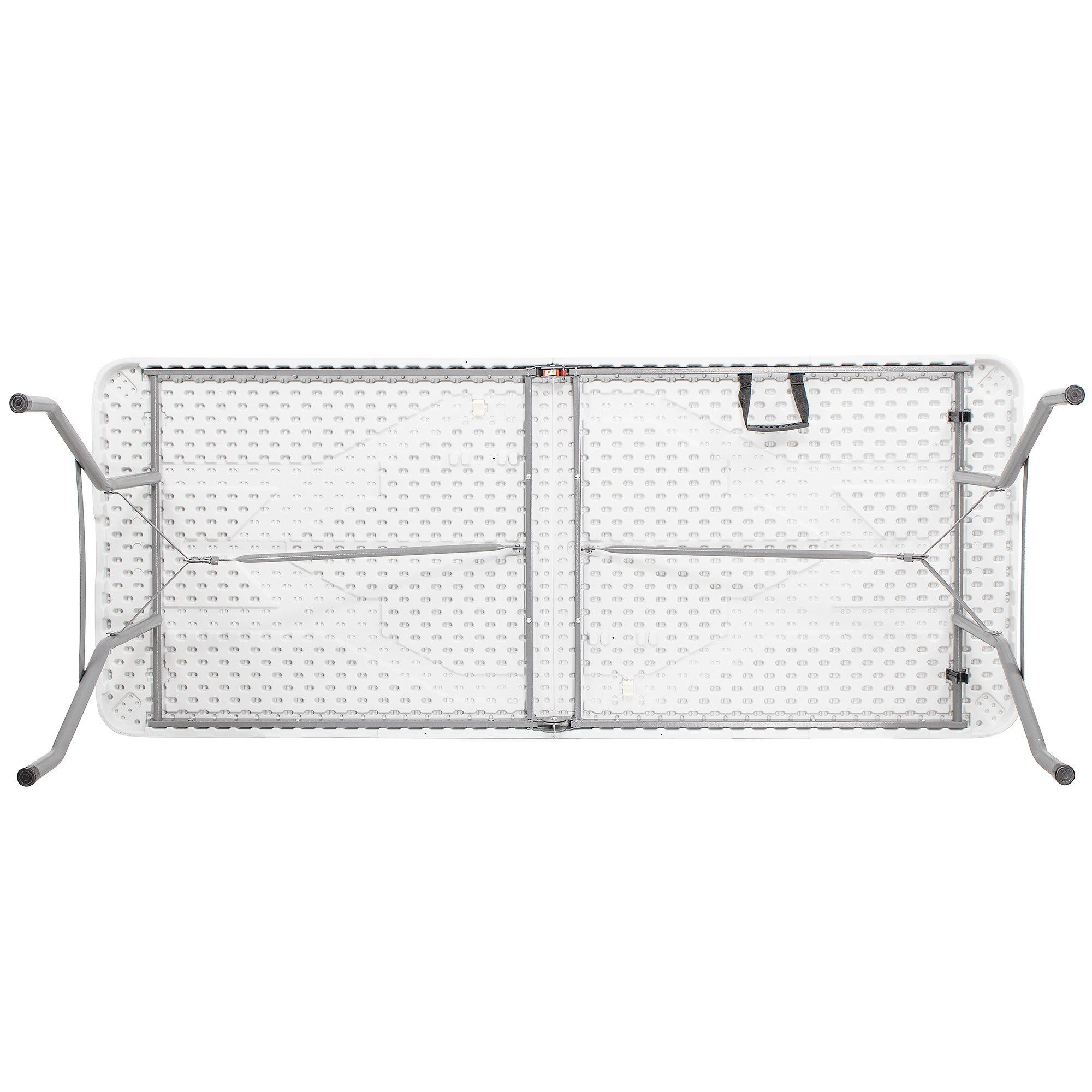 Springos GF0051 stalas CATERINGOWY sulankstomas 180 CM BALTA