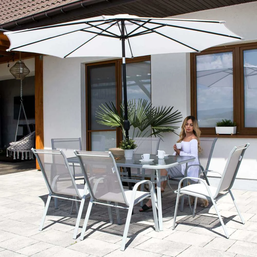 Sodo stalas Springos GF1013 150x90 cm