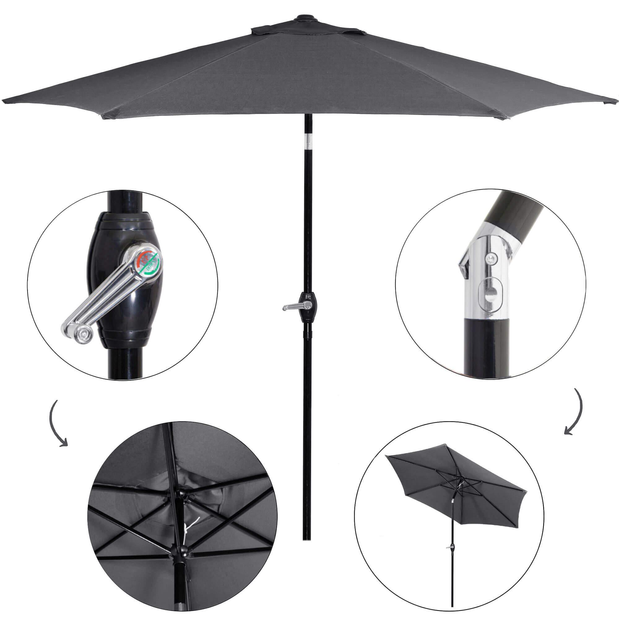 Springos GU0021 sodo skėtis nuo saulės, 250 cm