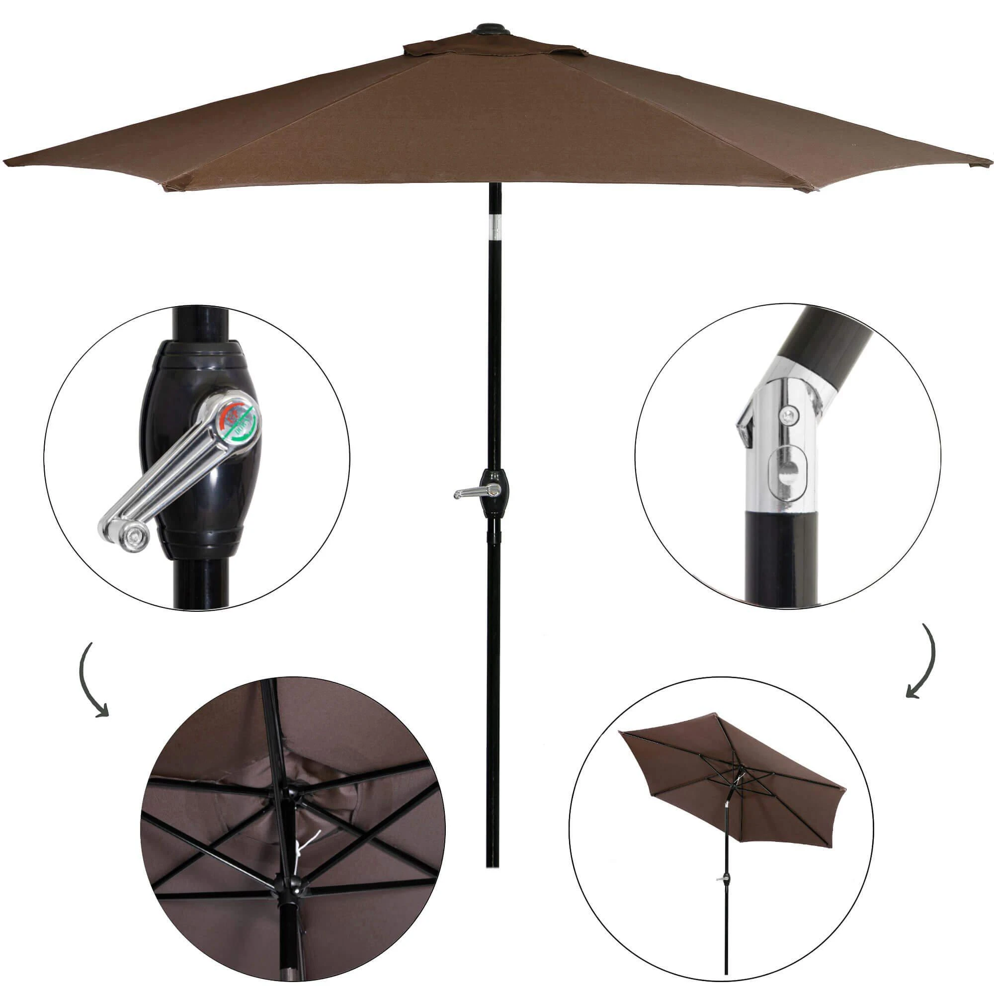 Sodo skėtis Springos GU0023 250 cm