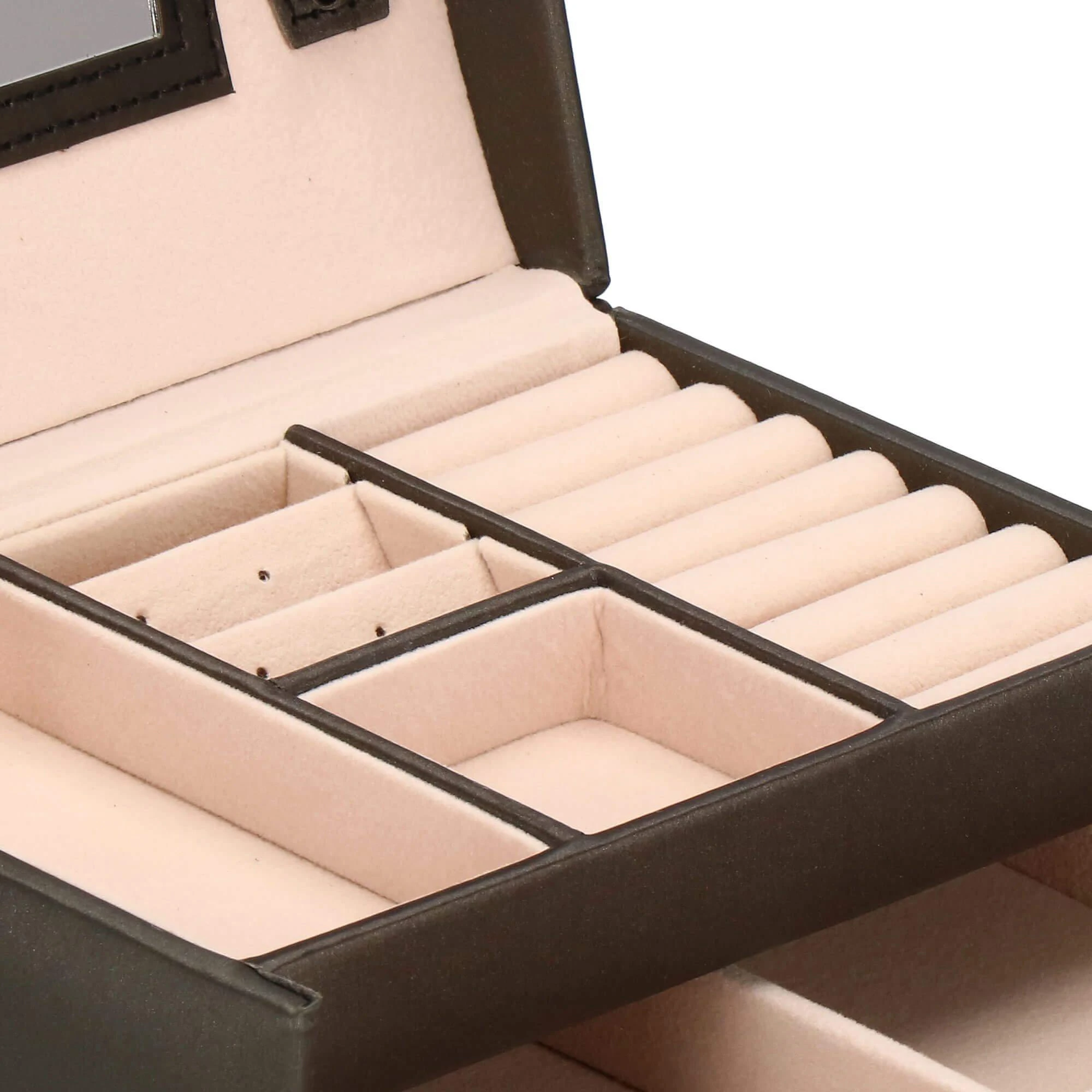 Springos Dėžutė papuošalams Elegance Style Dark Brown