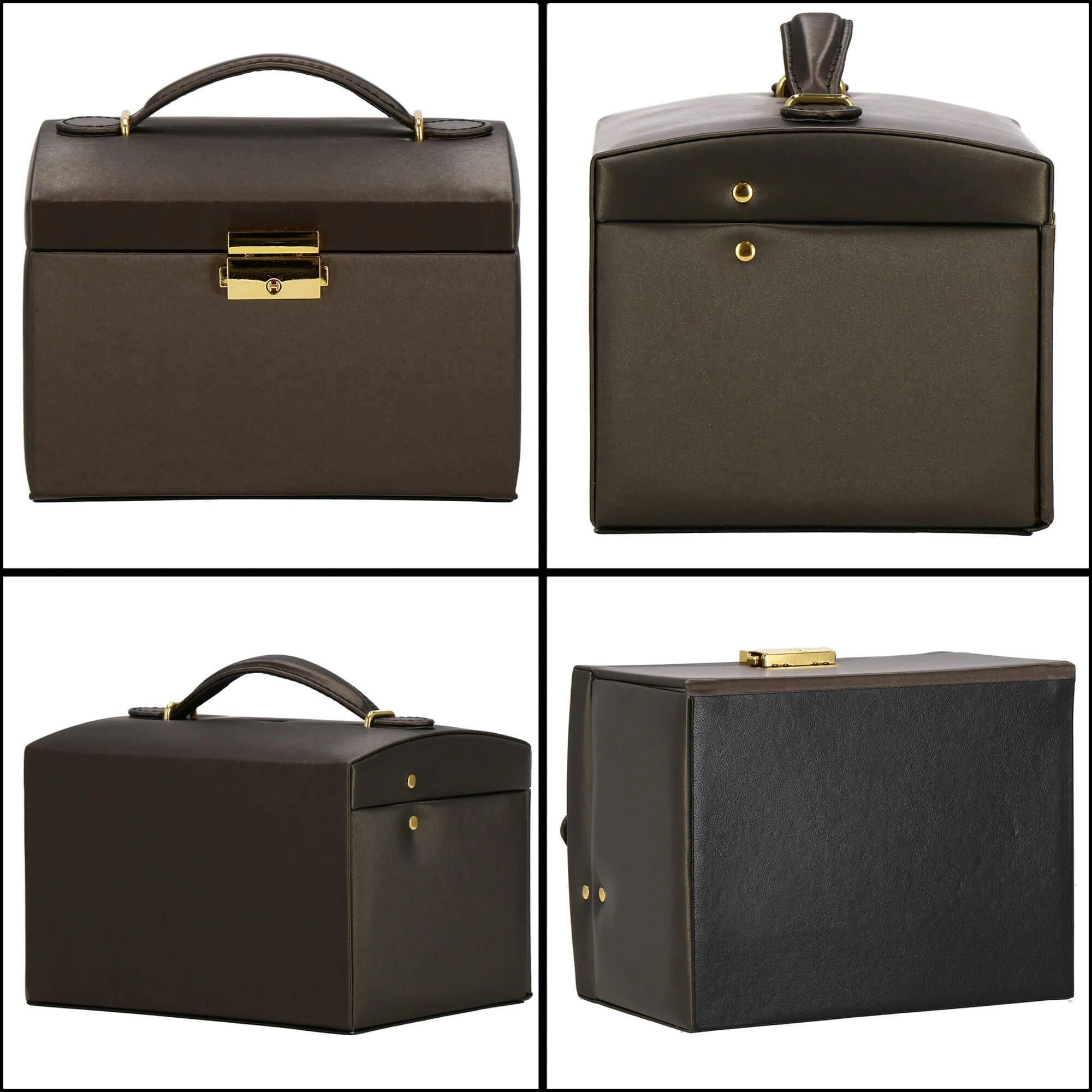Springos Dėžutė papuošalams Elegance Style Dark Brown