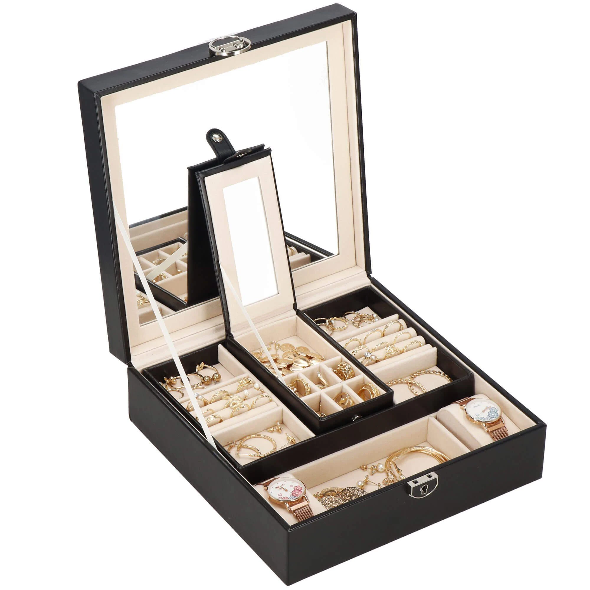 Papuošalų organizatorius Springos HA1031 25.3x25.3x8.5cm