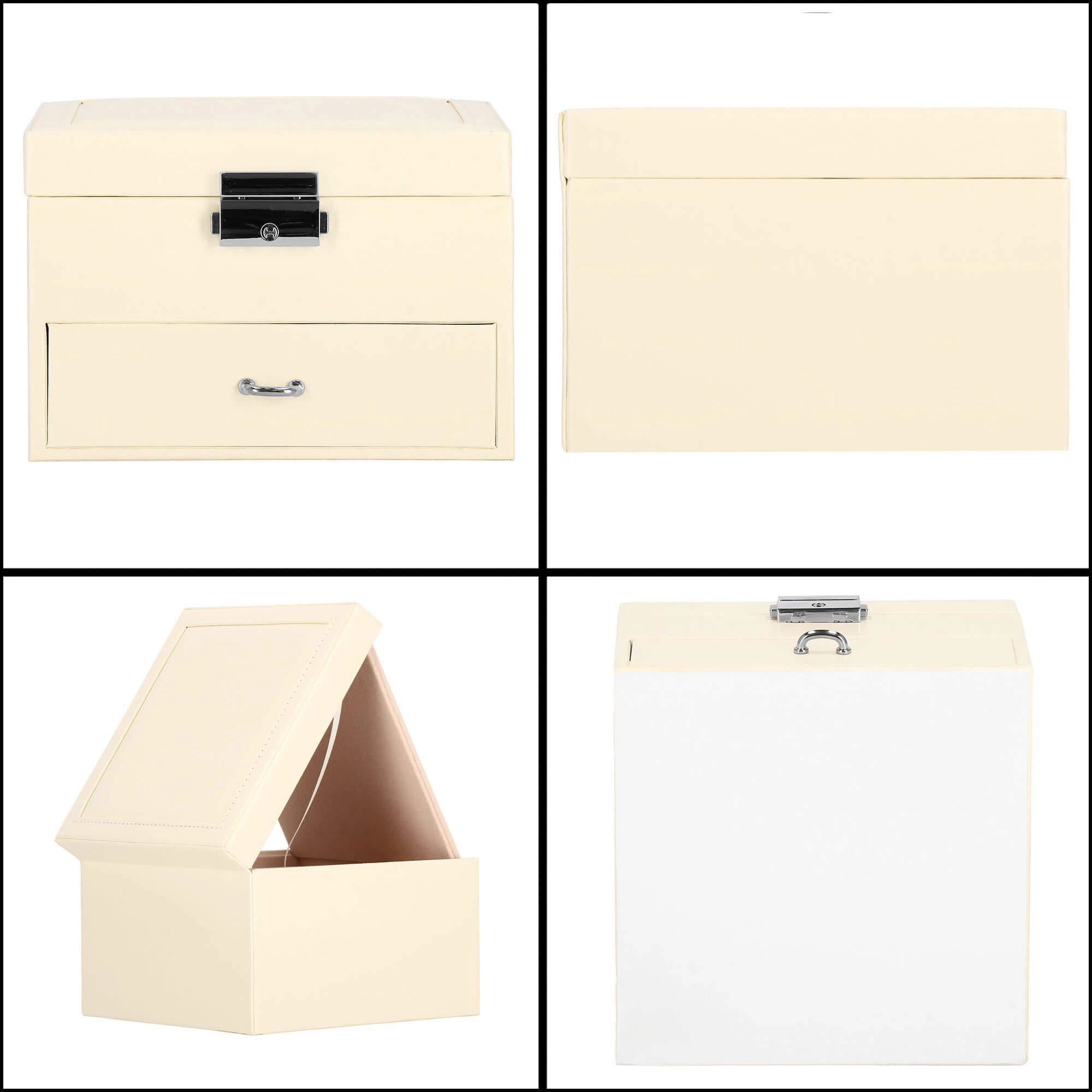 Springos Dėžutė papuošalams Secret Elegance Kreminis