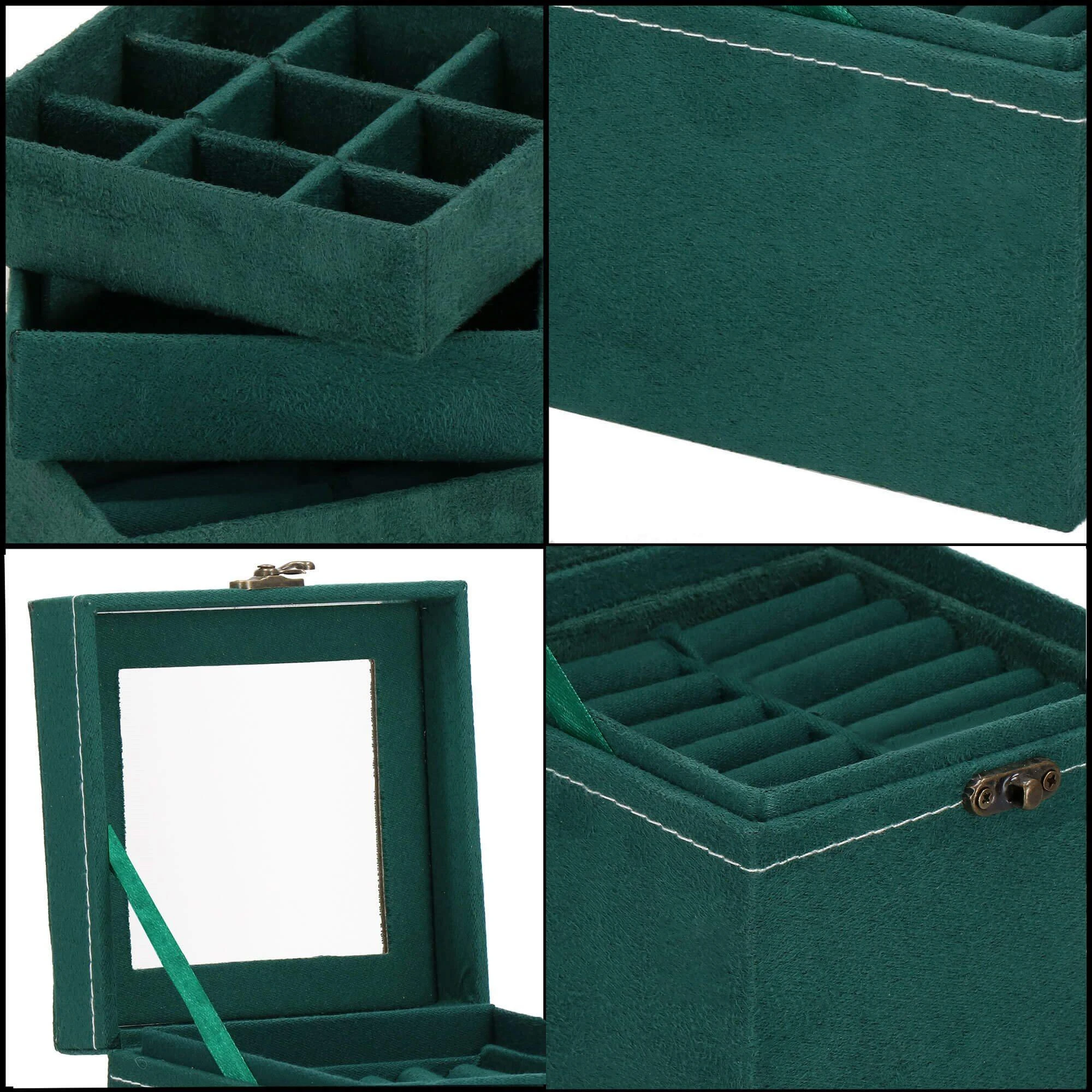 Papuošalų dėžutė Springos HA1048 12,2x12,2x12,2 cm