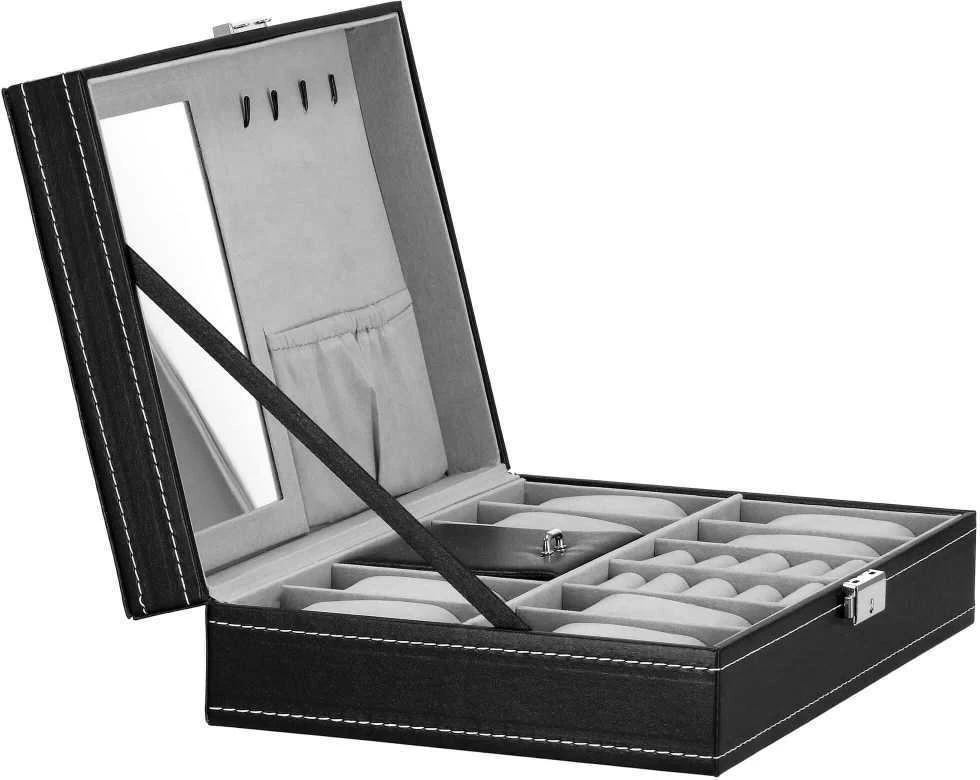 Laikrodžių ir priedų dėklas Springos 30x20x8 cm