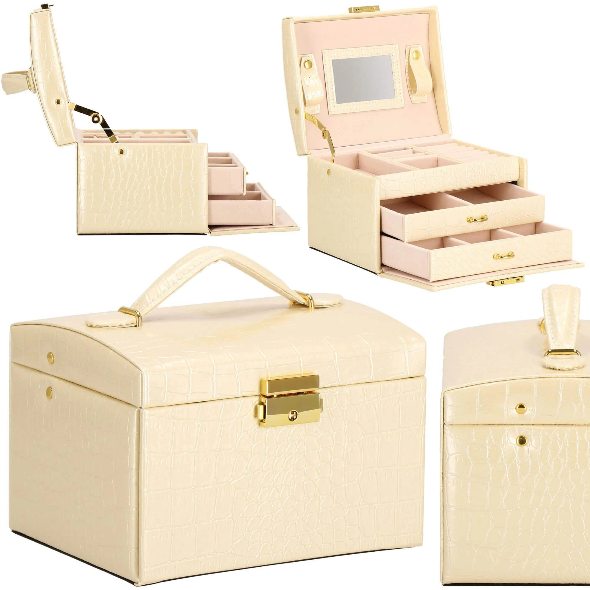 Springos Dėžutė papuošalams Sandy Glow Ecru