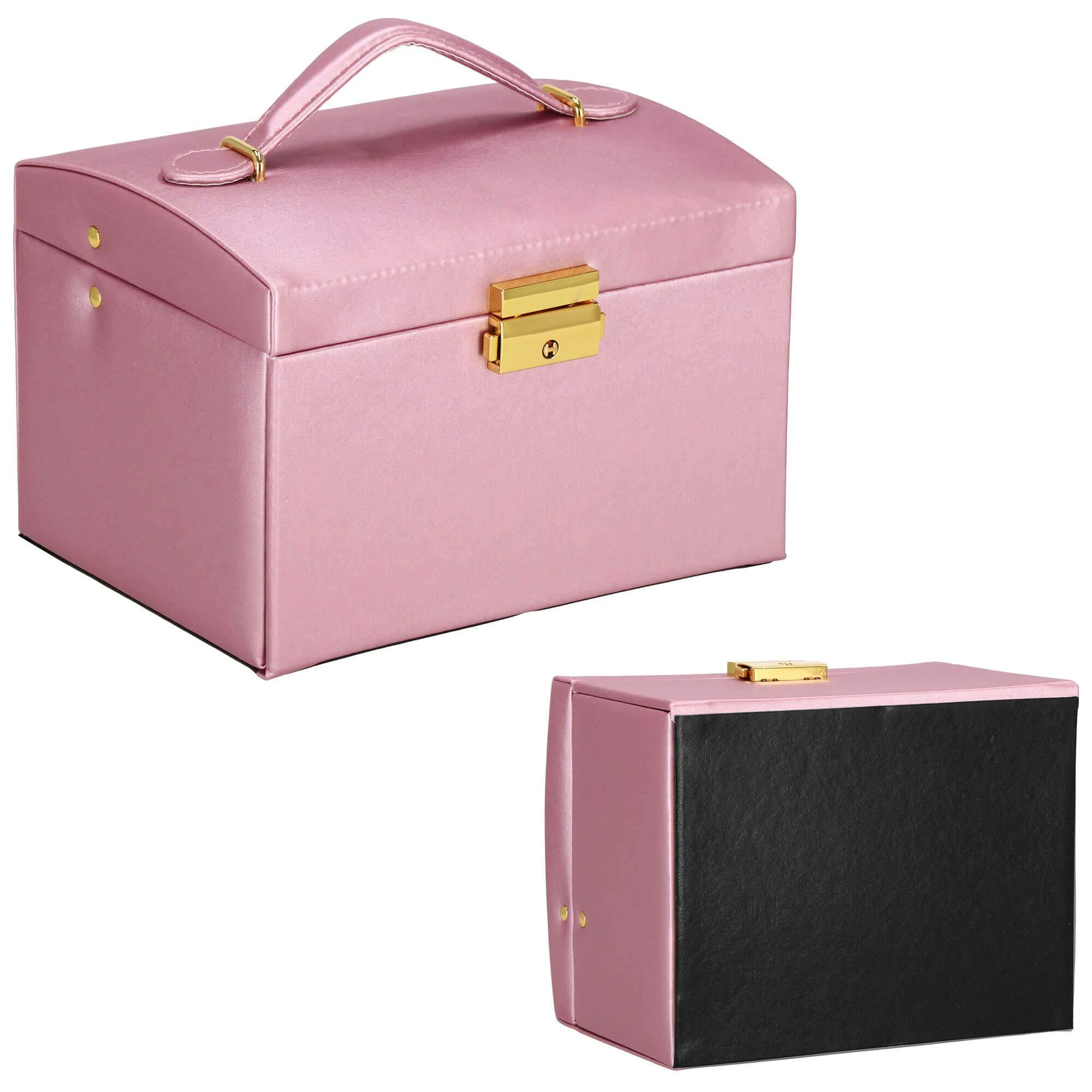 Springos Dėžutė papuošalams Elegance Style Rožinė Gold