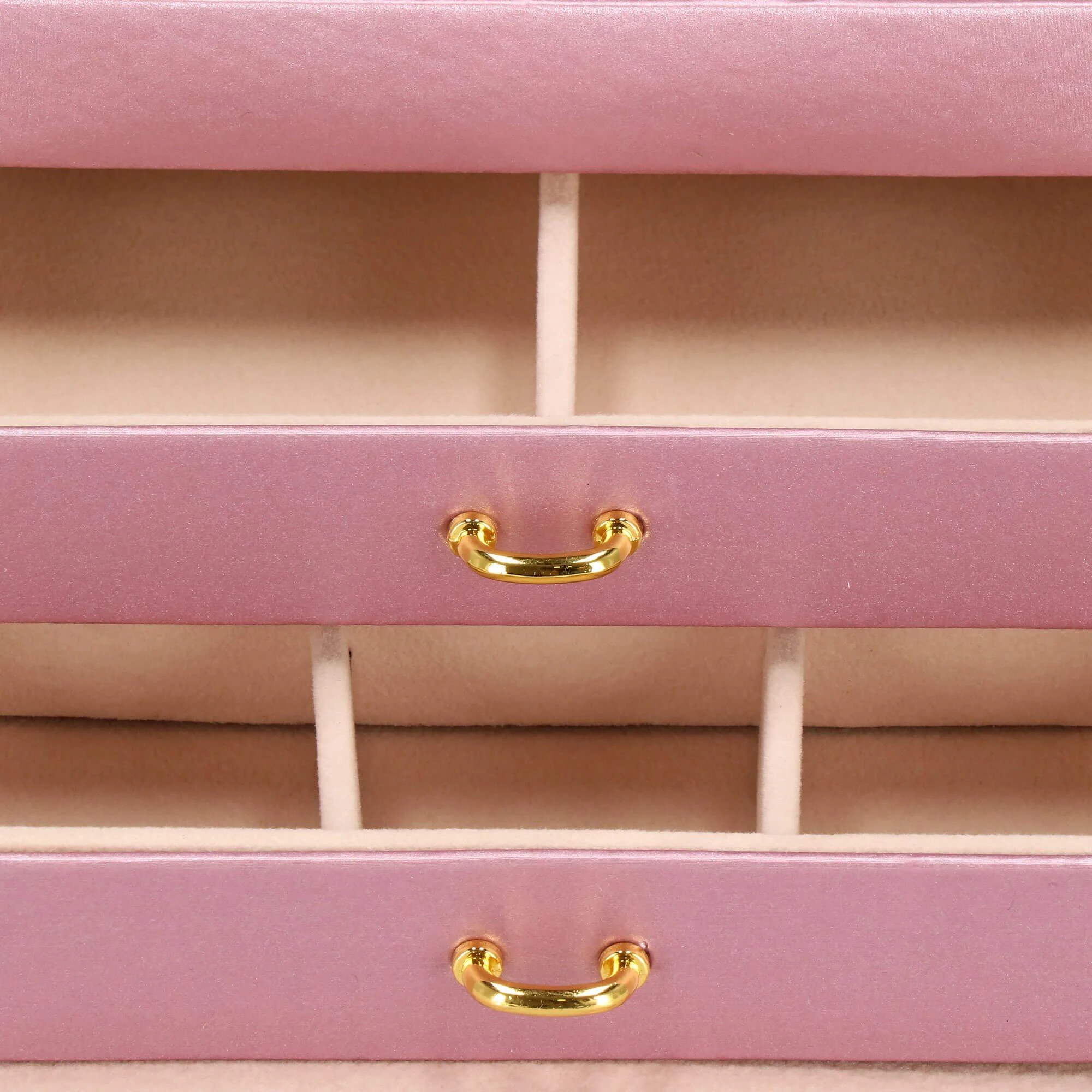 Springos Dėžutė papuošalams Elegance Style Rožinė Gold