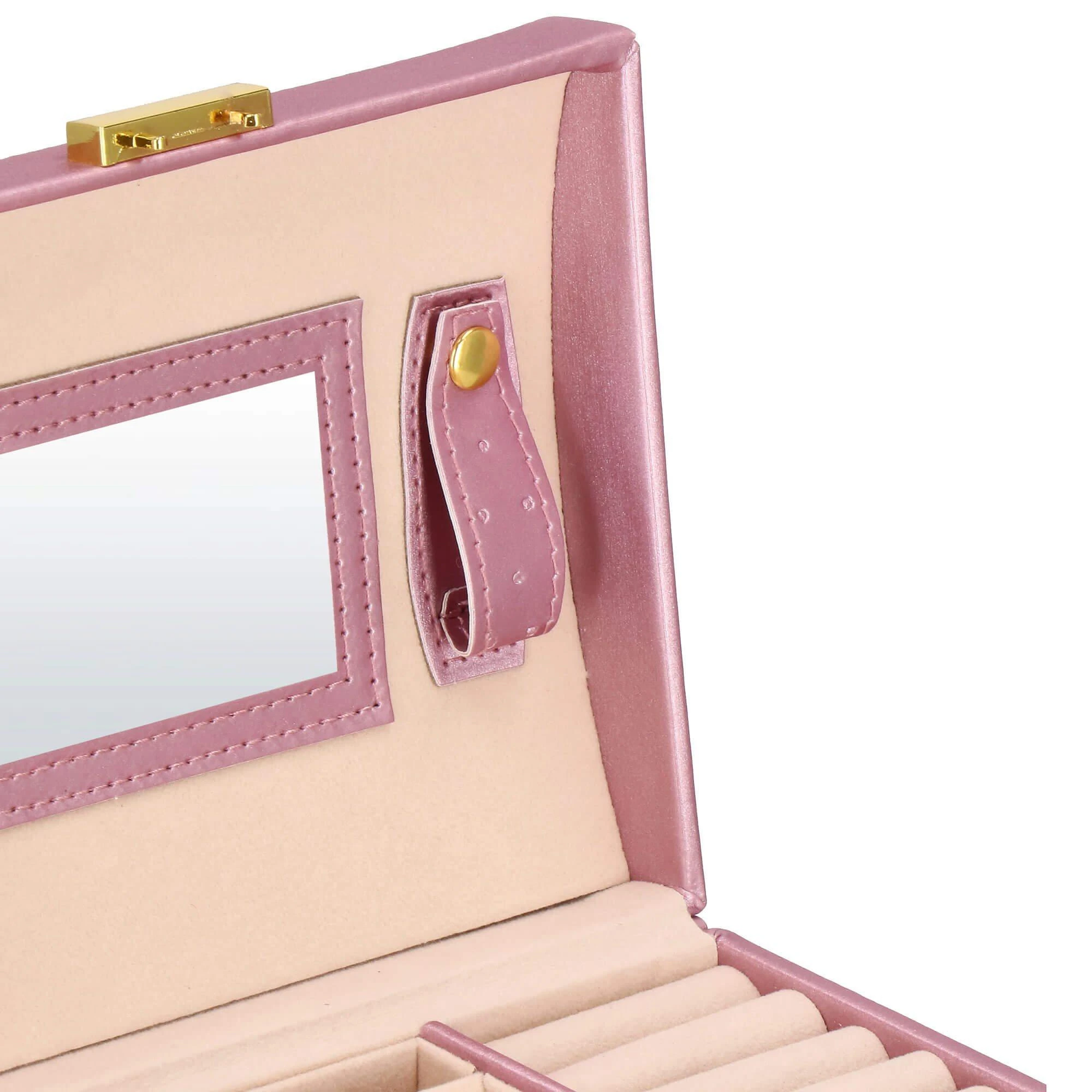 Springos Dėžutė papuošalams Elegance Style Rožinė Gold