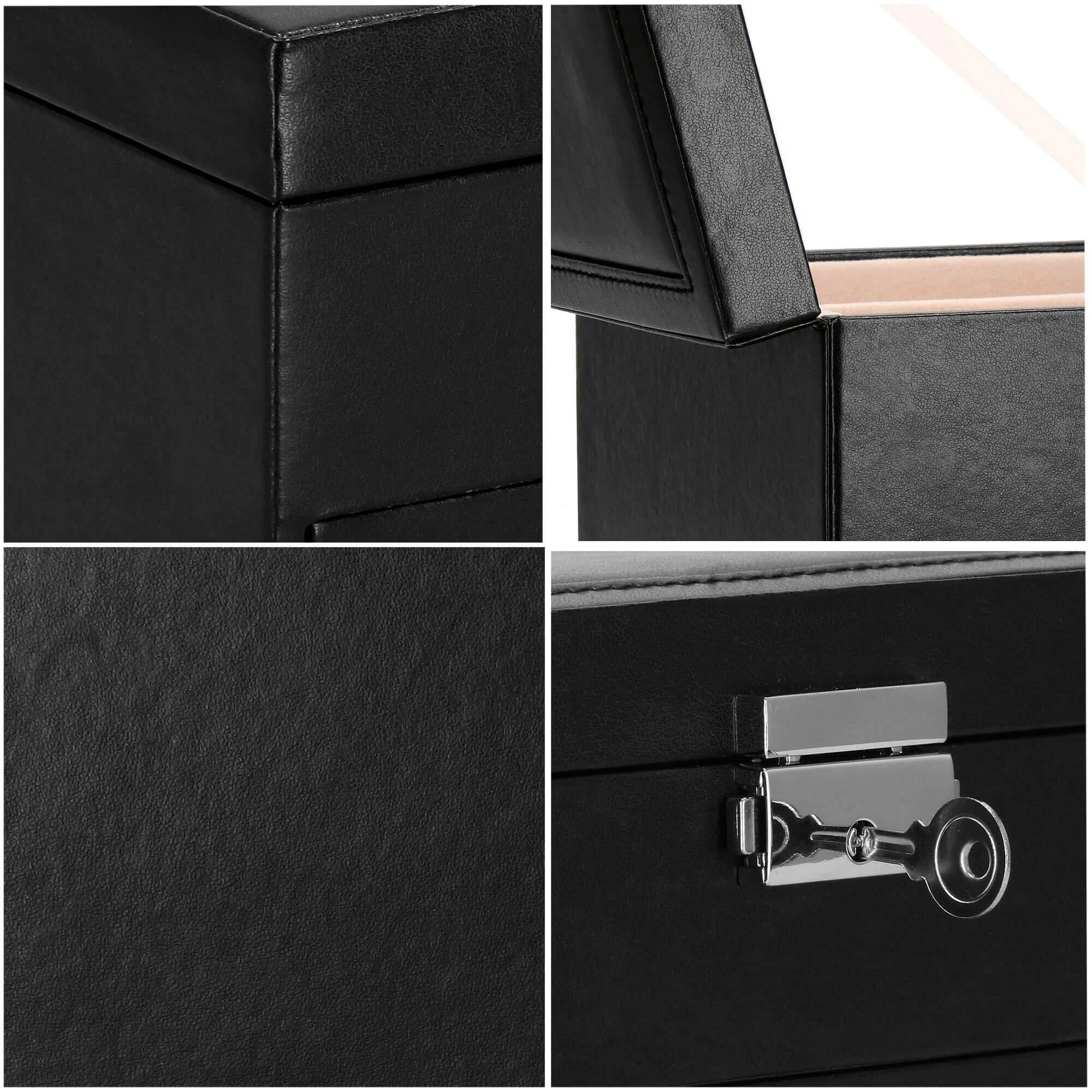 Springos Dėžutė papuošalams Secret Elegance Juodas