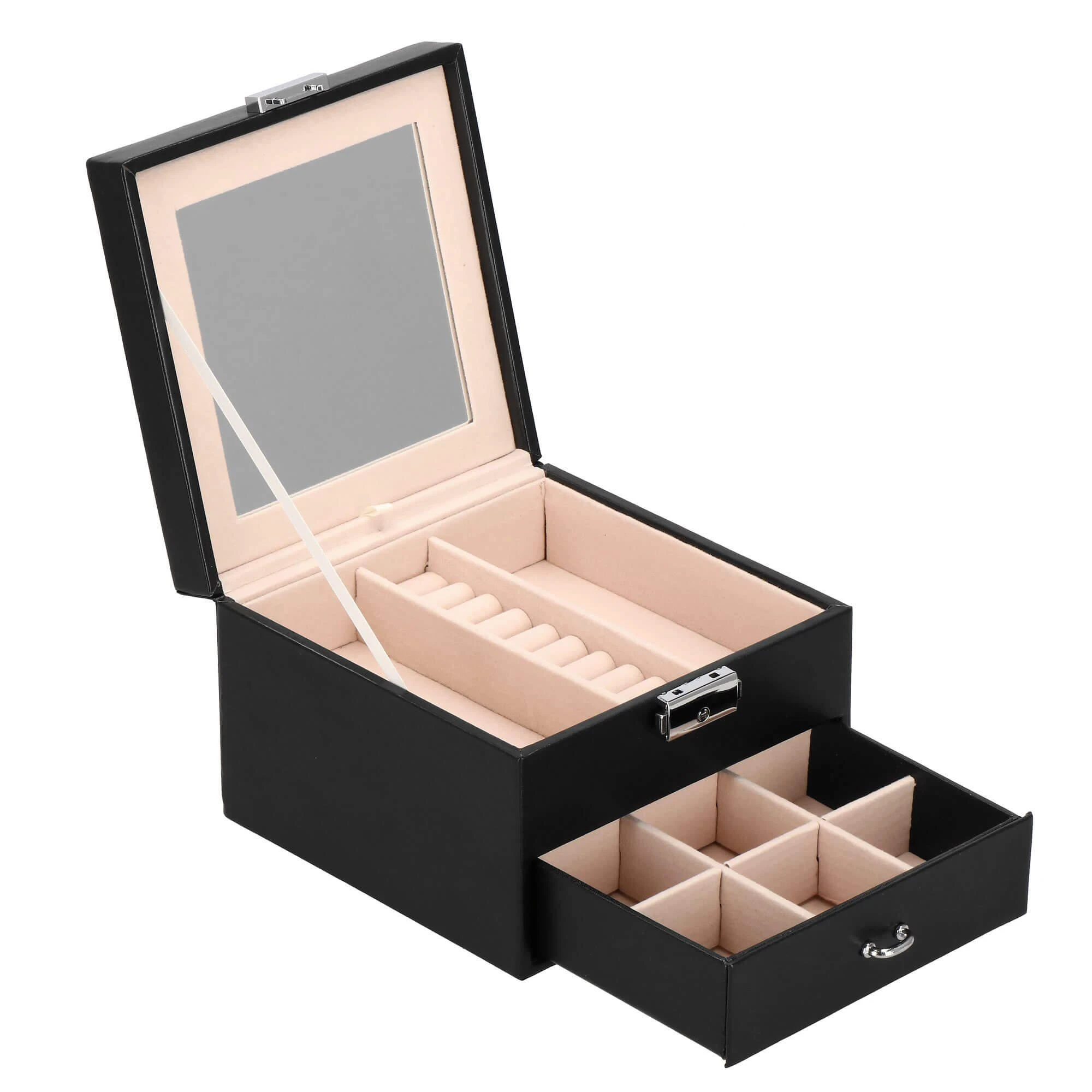 Springos Dėžutė papuošalams Secret Elegance Juodas