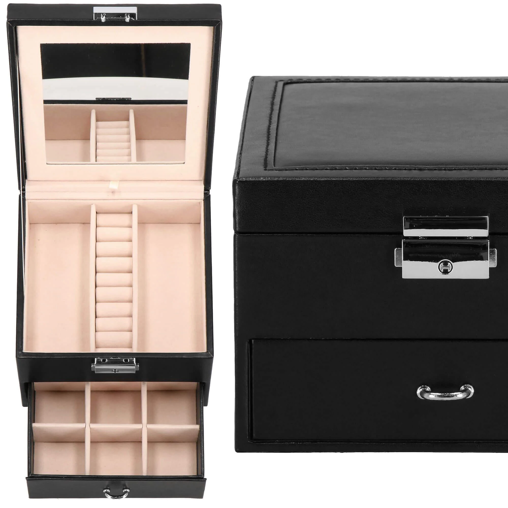Springos Dėžutė papuošalams Secret Elegance Juodas