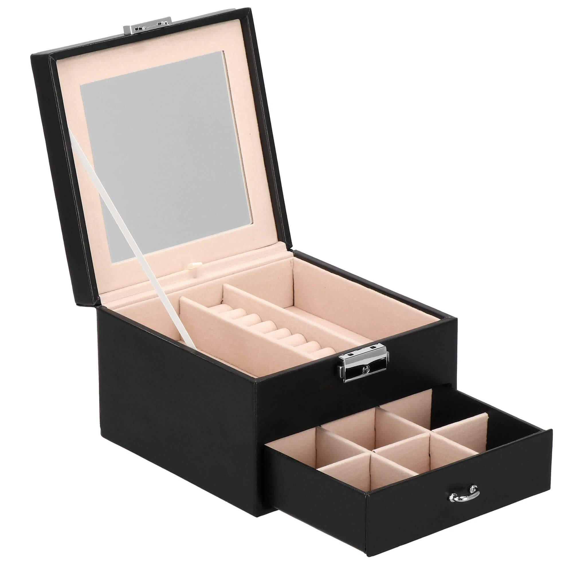 Springos Dėžutė papuošalams Secret Elegance Juodas