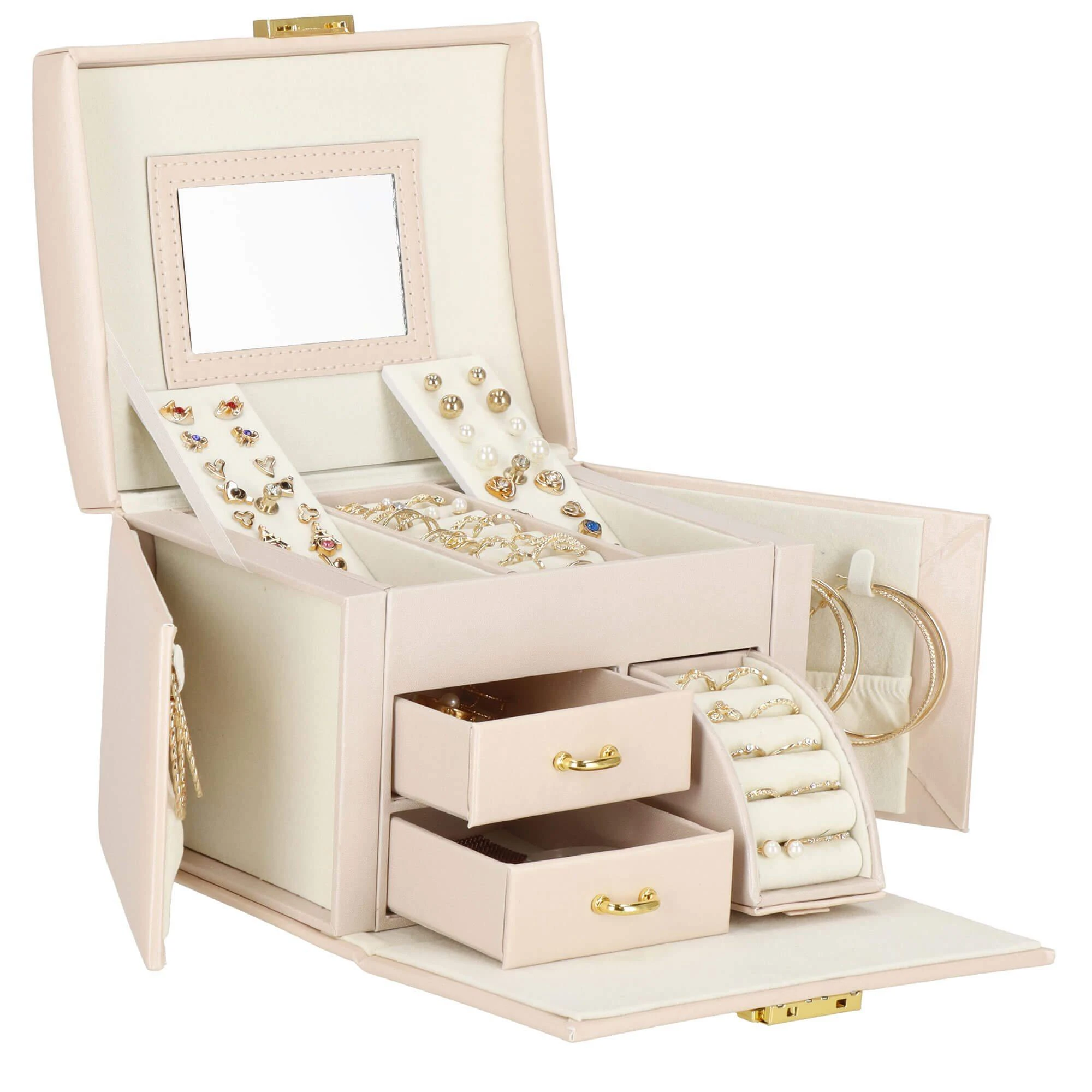 Springos Lagaminas papuošalams Beauty Magic Creame
