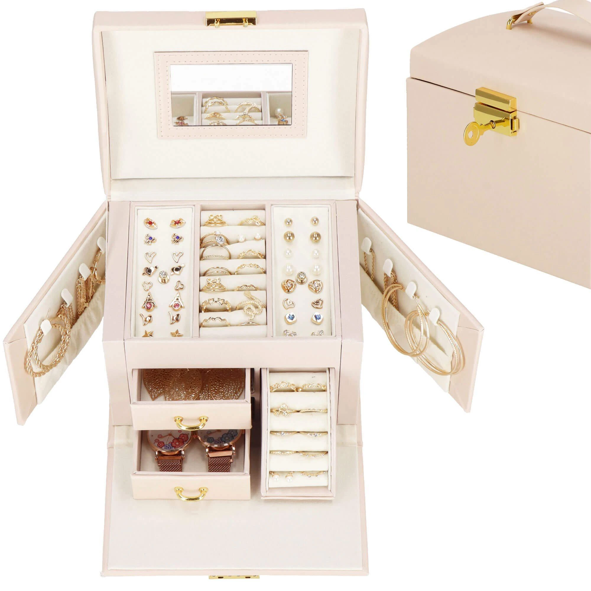 Springos Lagaminas papuošalams Beauty Magic Creame