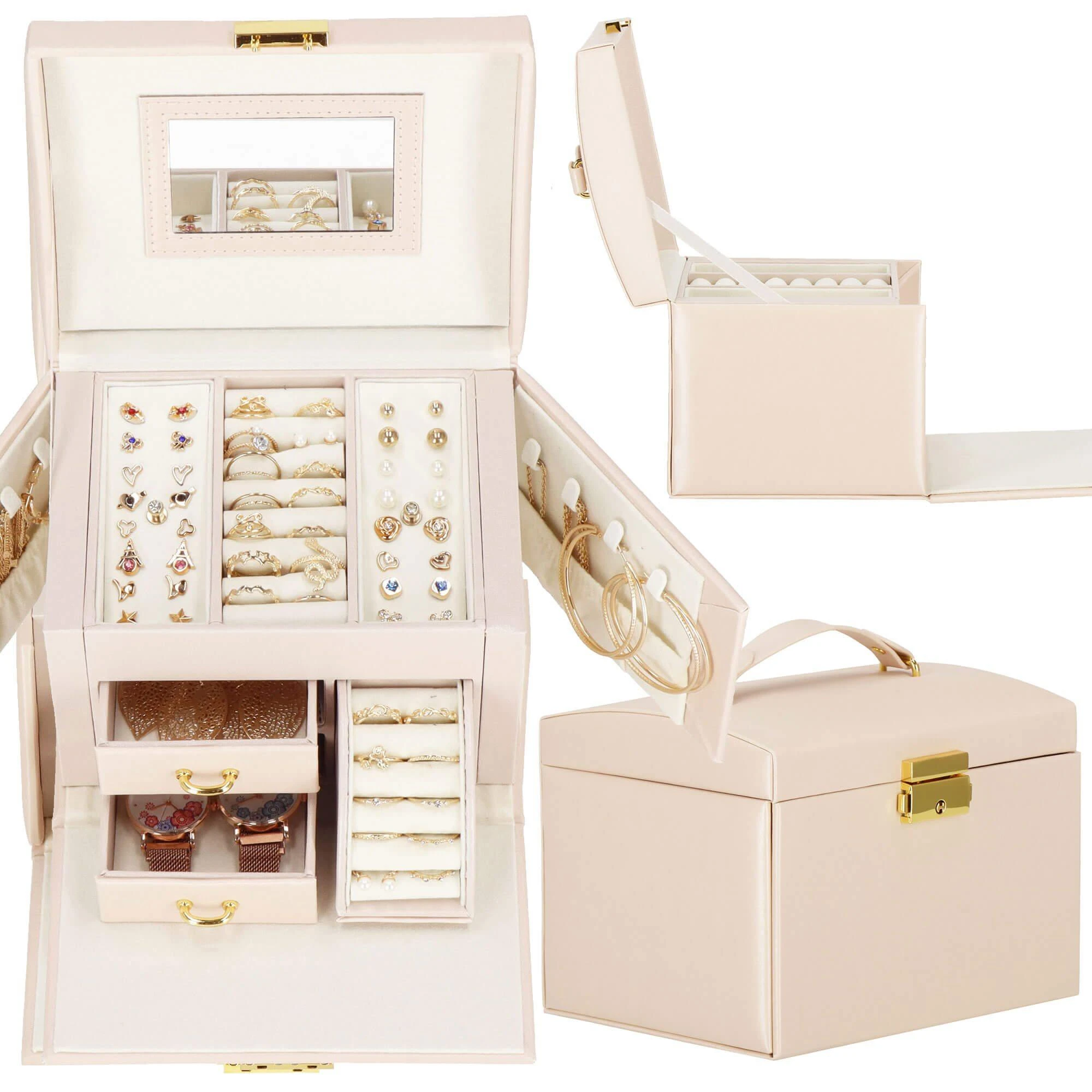 Springos Lagaminas papuošalams Beauty Magic Creame