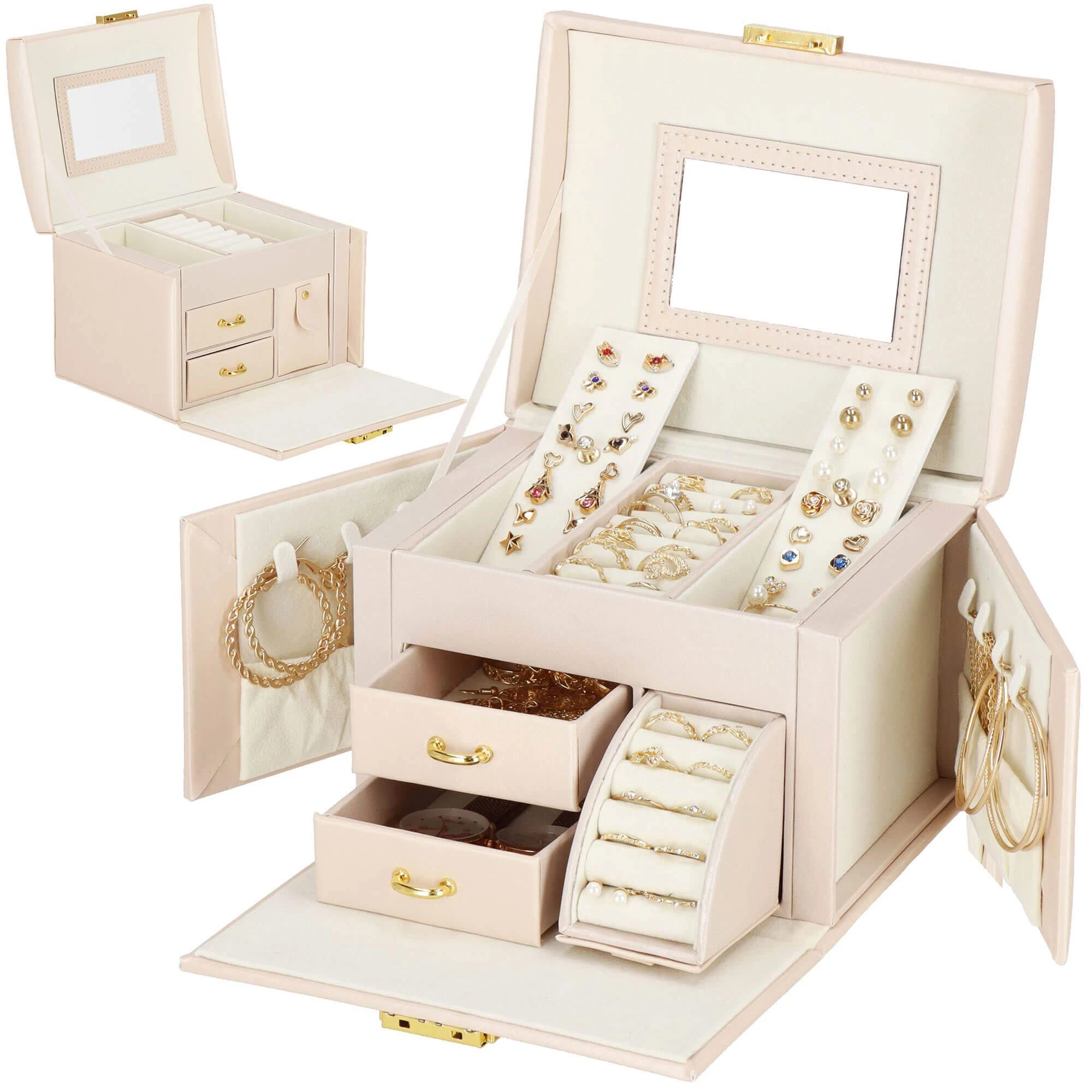 Springos Lagaminas papuošalams Beauty Magic Creame