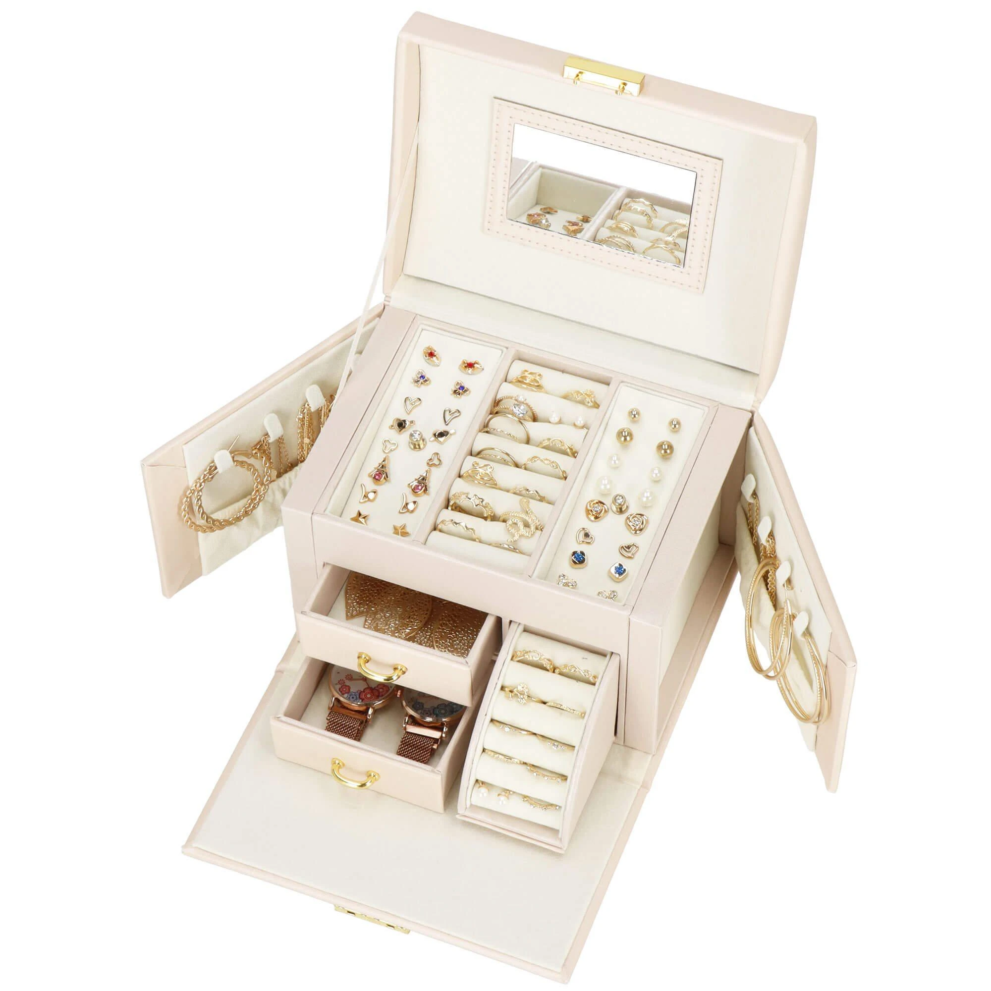 Springos Lagaminas papuošalams Beauty Magic Creame