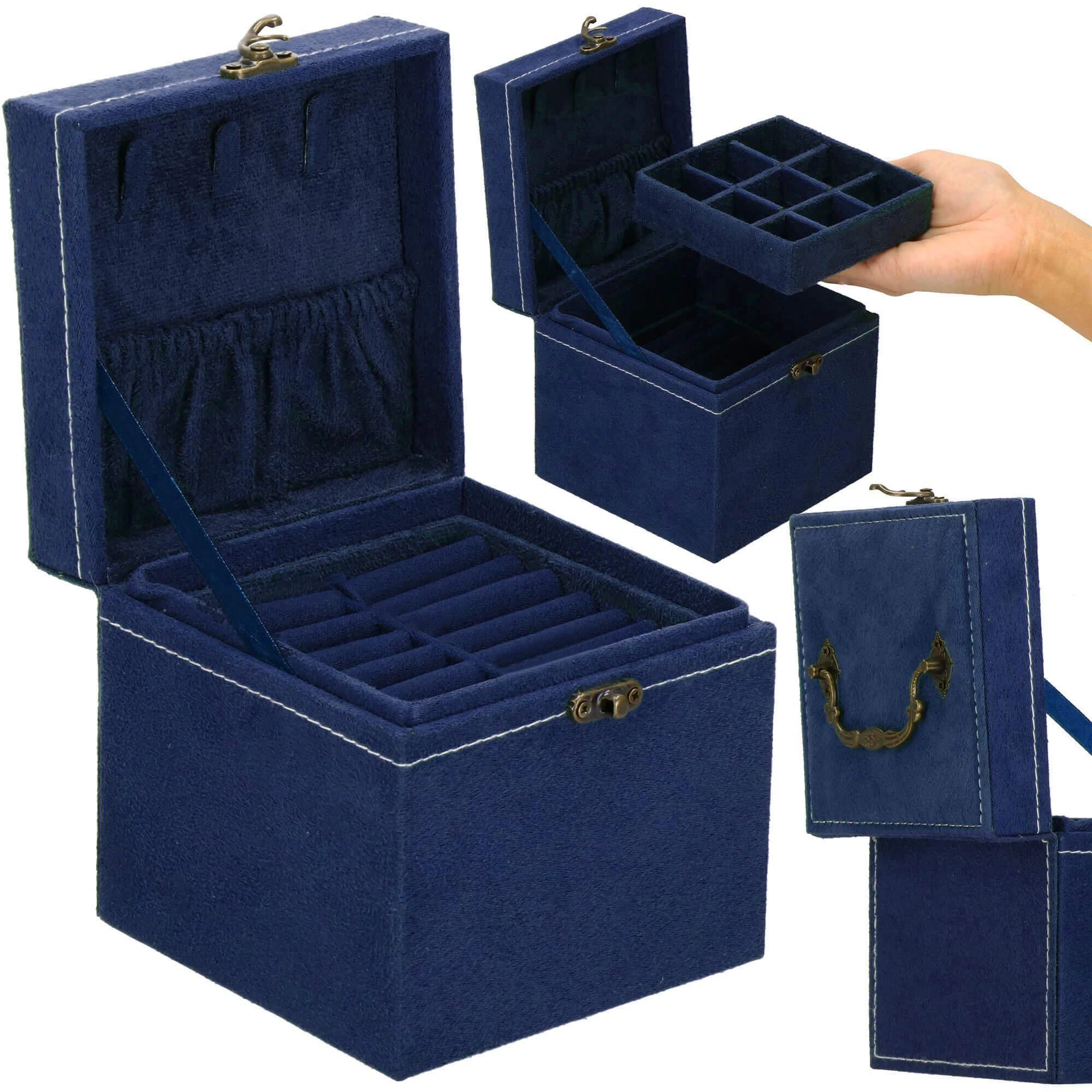 Papuošalų dėžutė Springos HA1089 12x12x12 cm