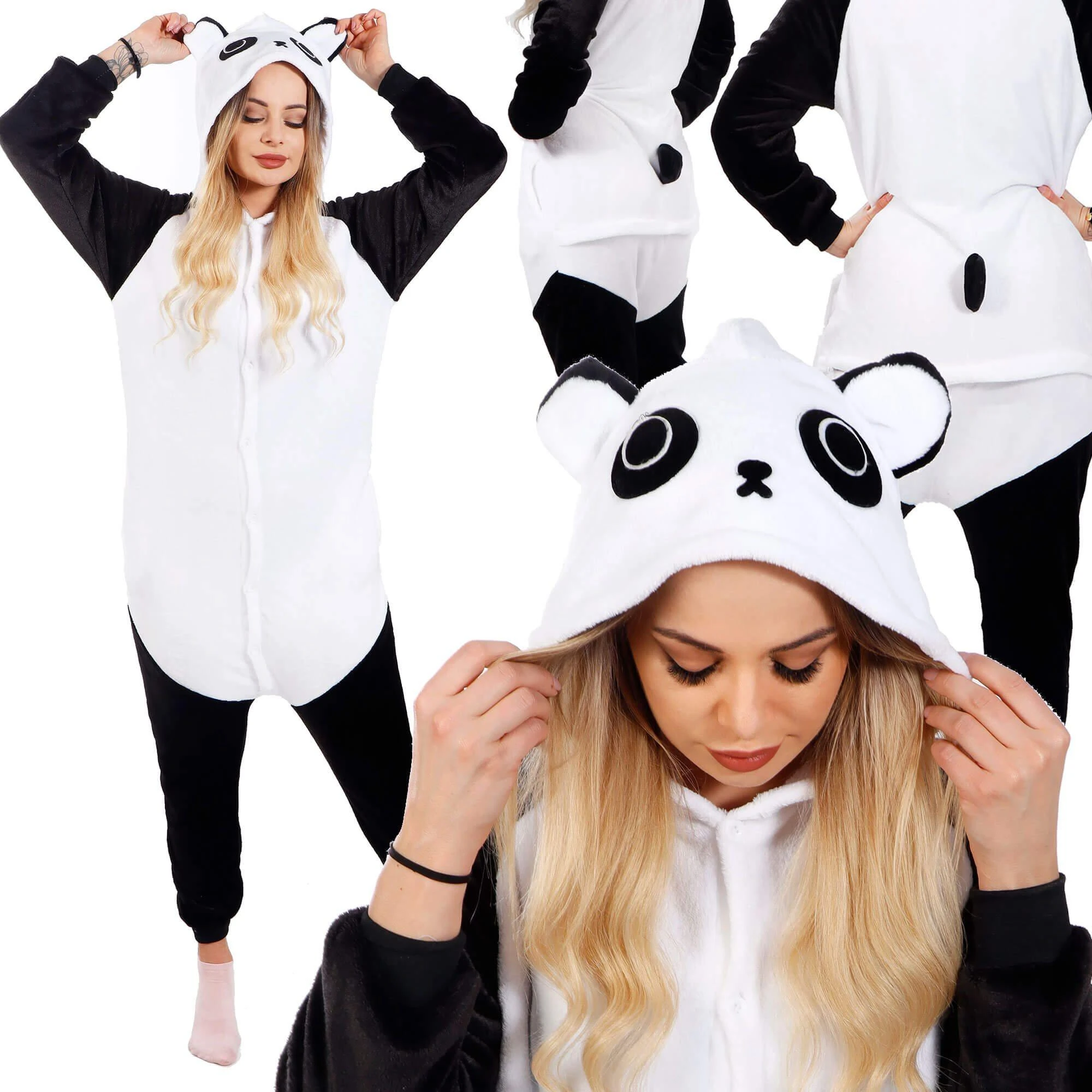 Kigurumi pižama Springos su pandos dizainu, dydis M