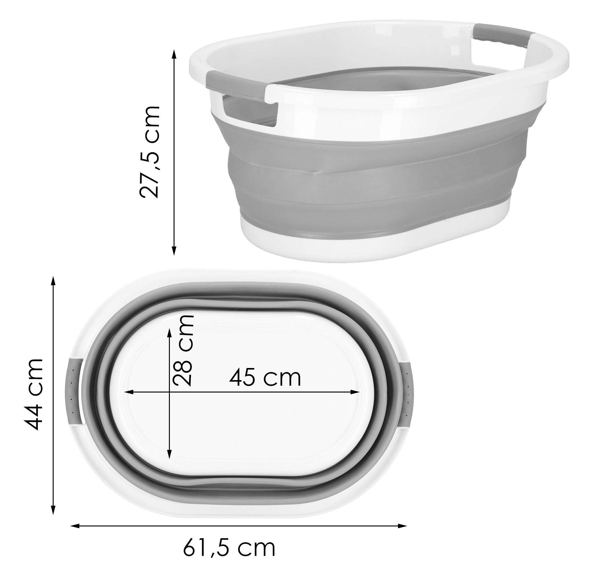Springos Sulankstoma plastikinė dėžė 39 l 61,5×44×27 cm