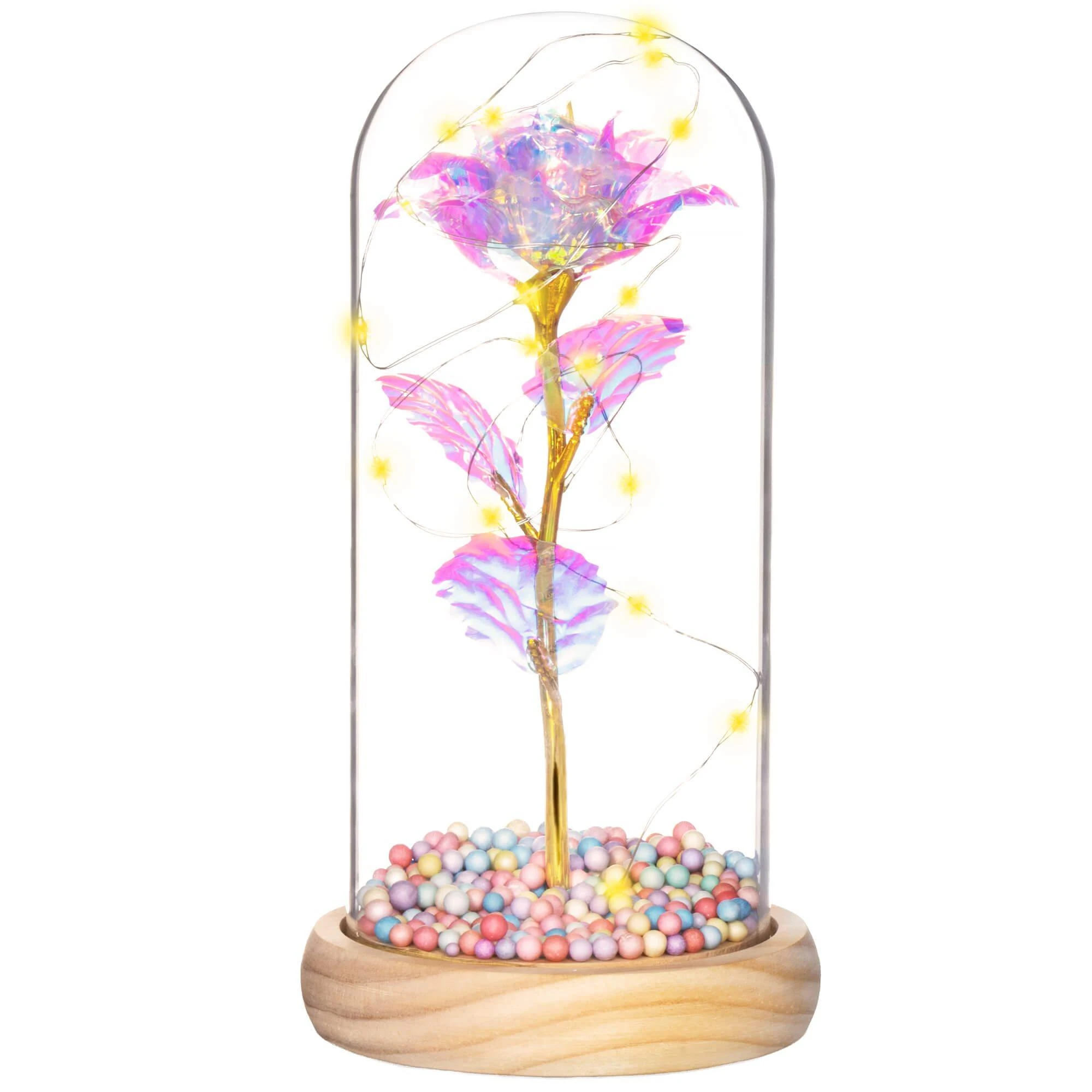 Rožė stikle Springos 22 cm