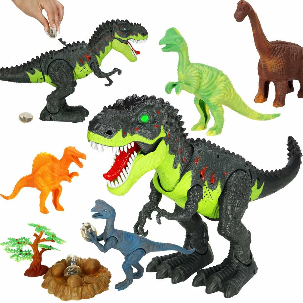 Dinozaurų rinkinys Springos 10 dalių