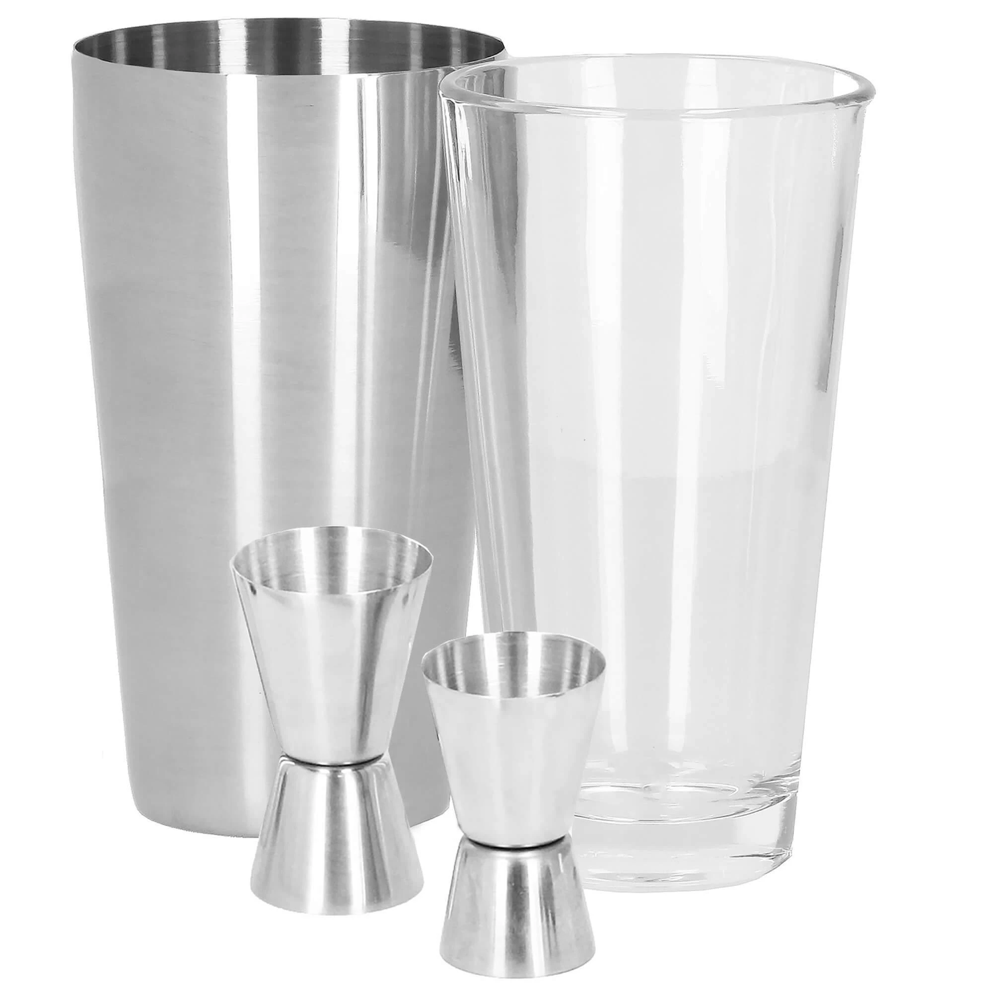 Barmeno rinkinys Springos 14 vnt. sidabrinis