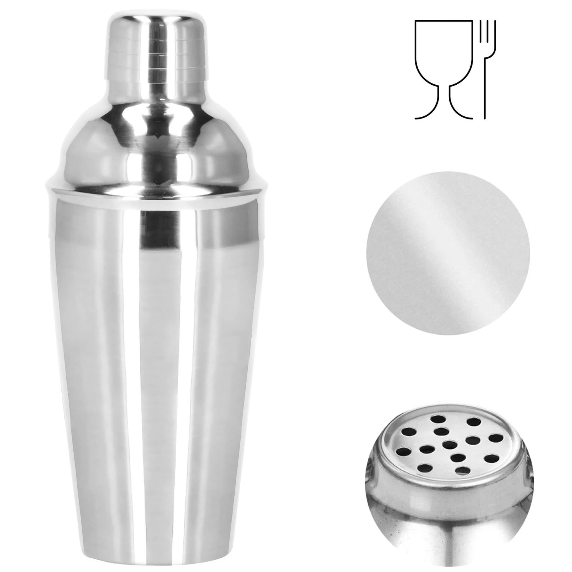 Barmeno įrankių rinkinys Springos 550 ml, 5 vnt