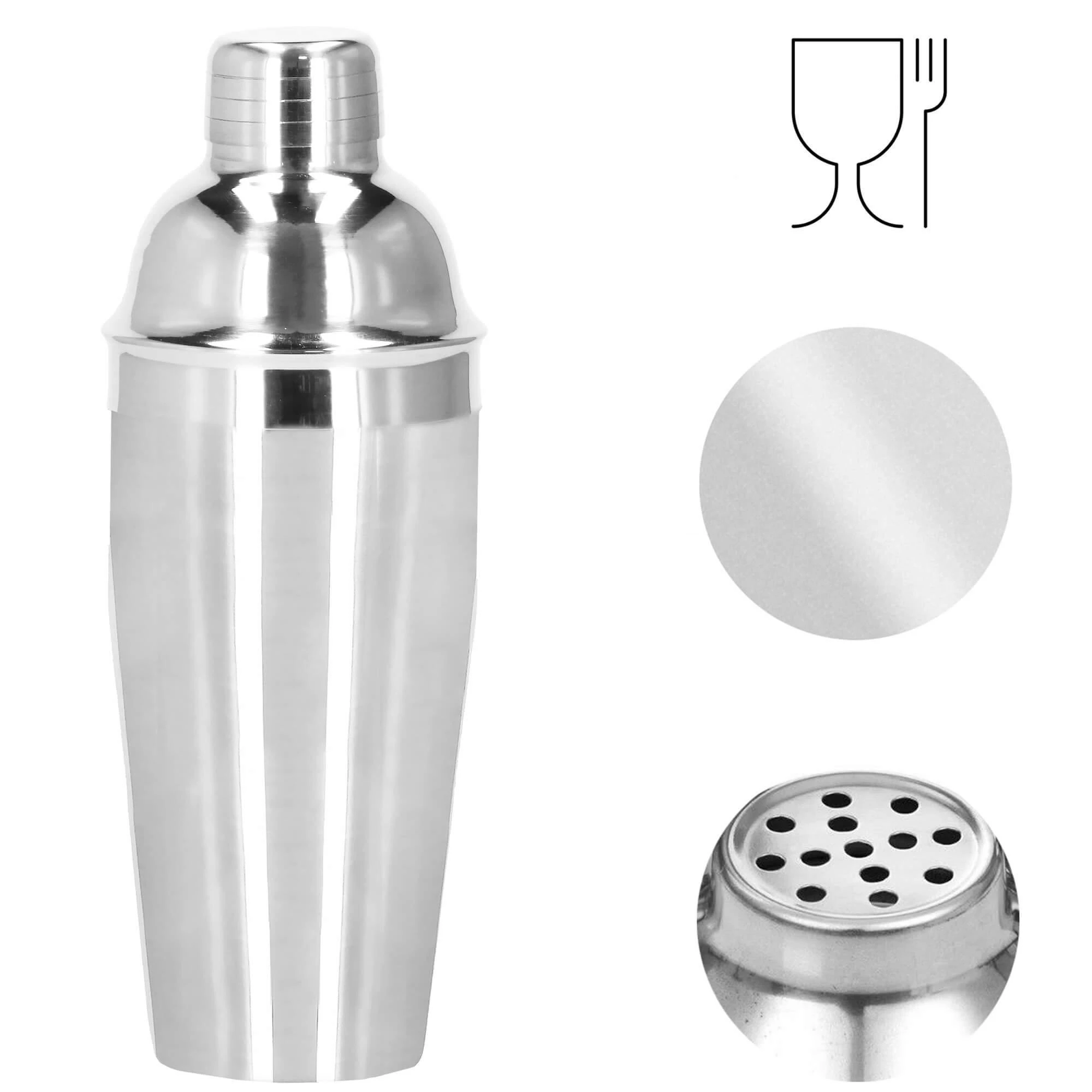 Springos Kokteilių gaminimo rinkinys ELEGANCE SET, 750ml 5vnt.