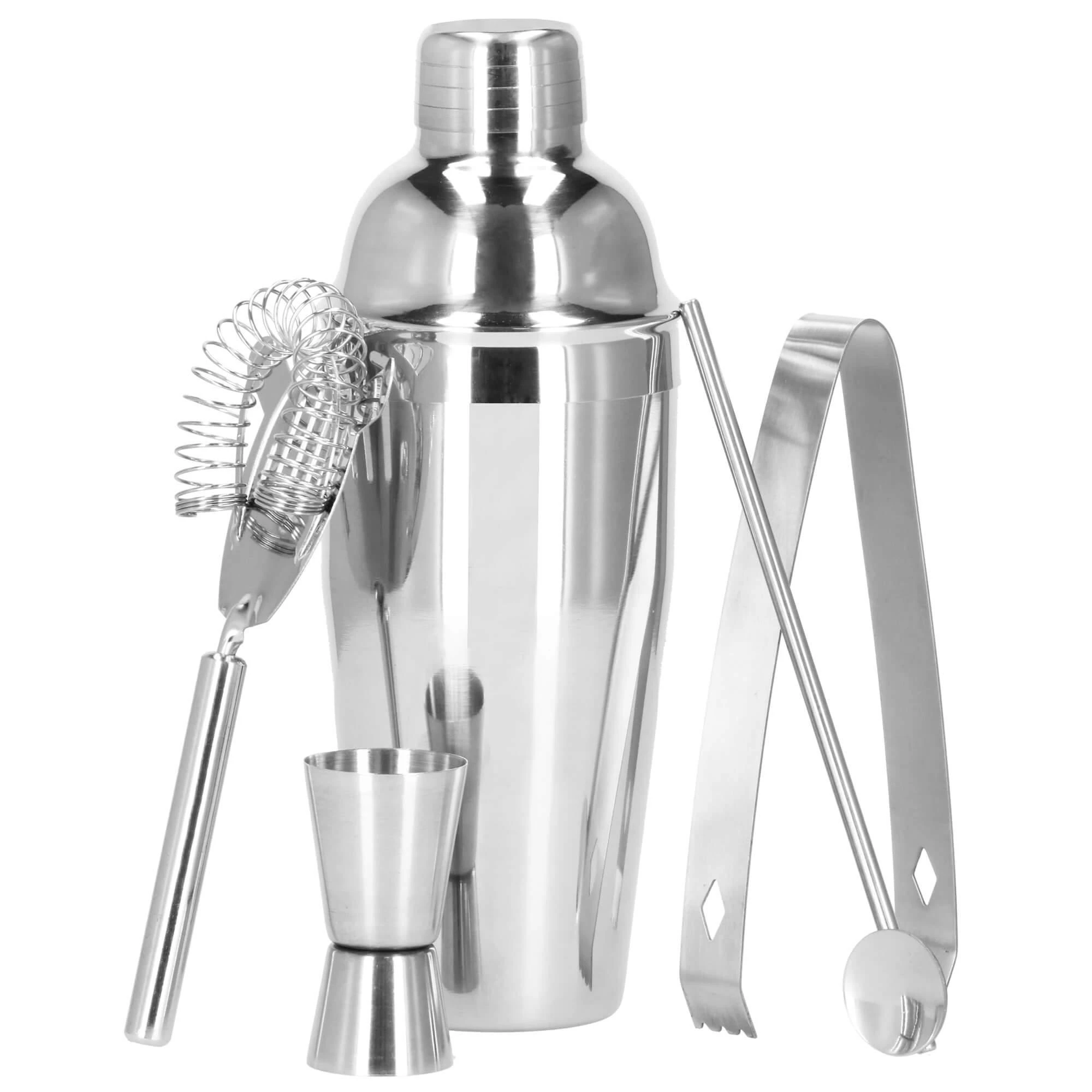 Springos Kokteilių gaminimo rinkinys ELEGANCE SET, 750ml 5vnt.