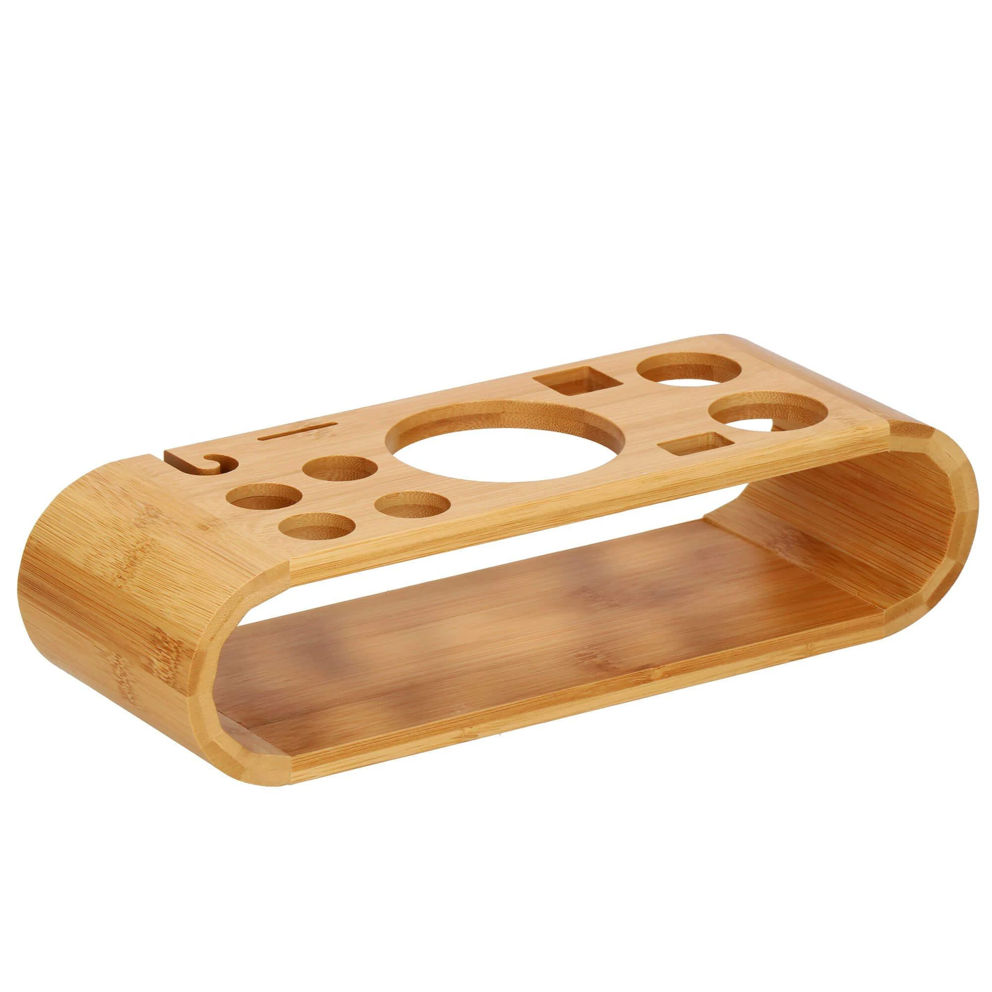 Springos Kokteilių gaminimo rinkinys su bambuko stovu PROFESSIONAL SET, 750ml 12vnt. MAXI
