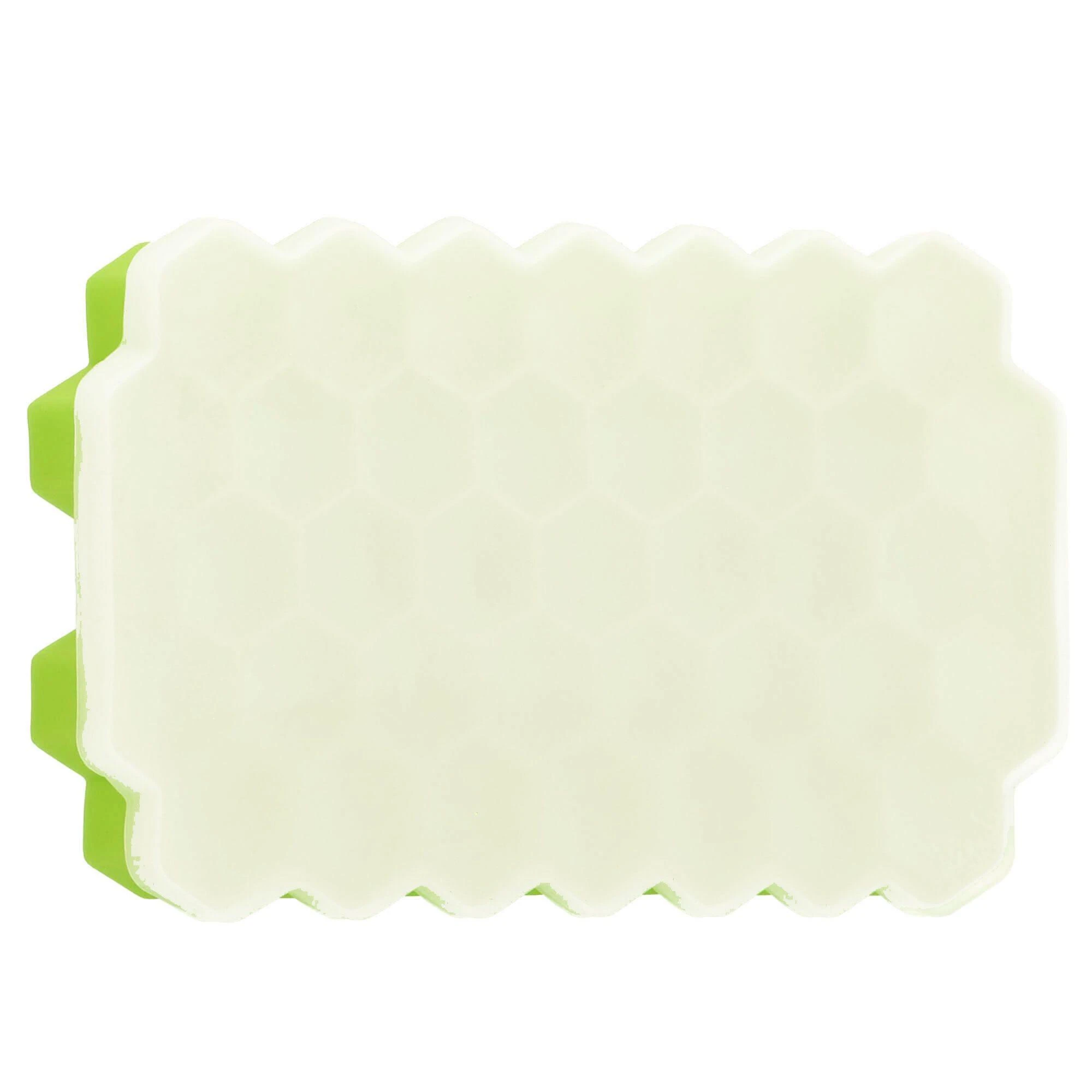 Silikoninė ledo forma Springos 20x12 cm žalia
