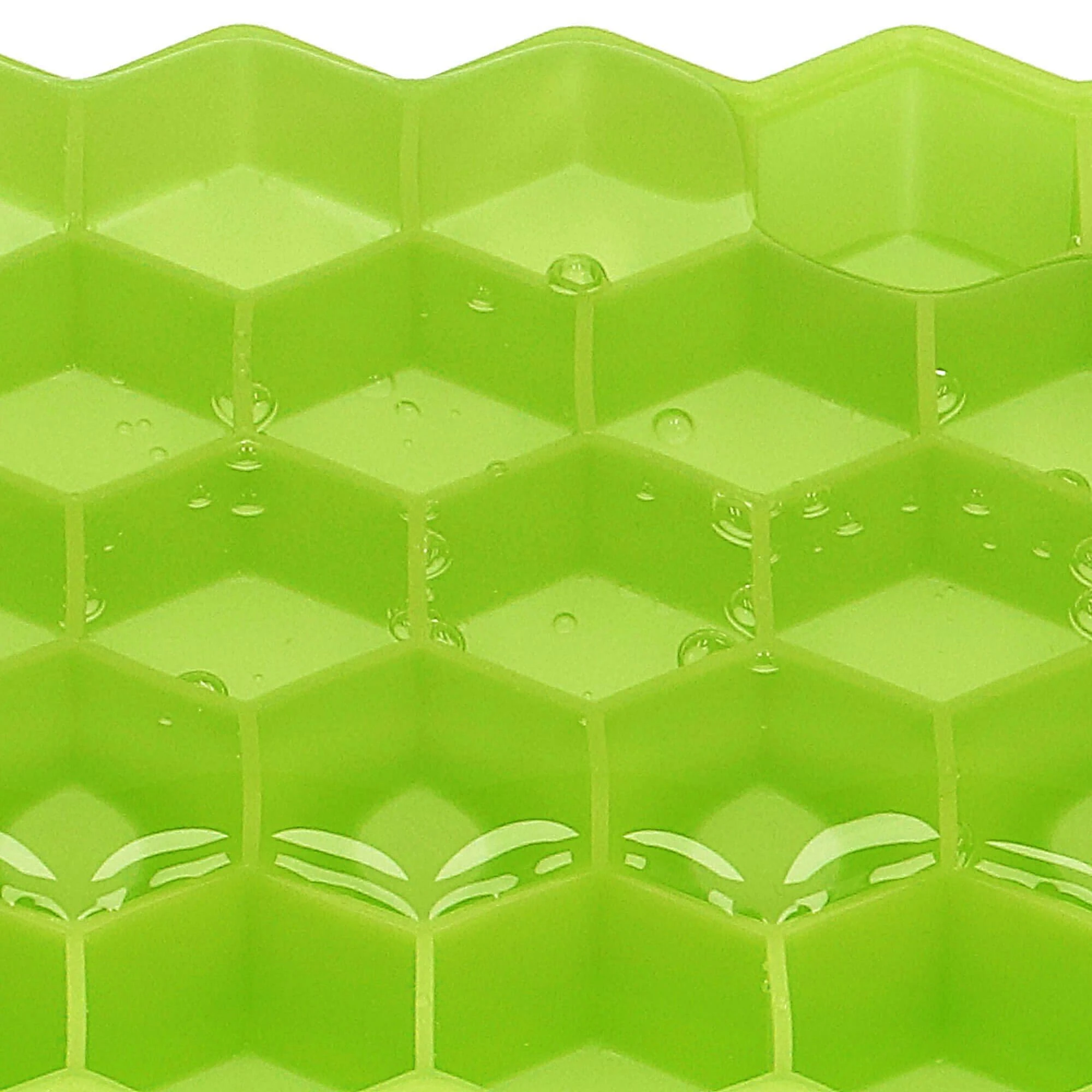 Silikoninė ledo forma Springos 20x12 cm žalia