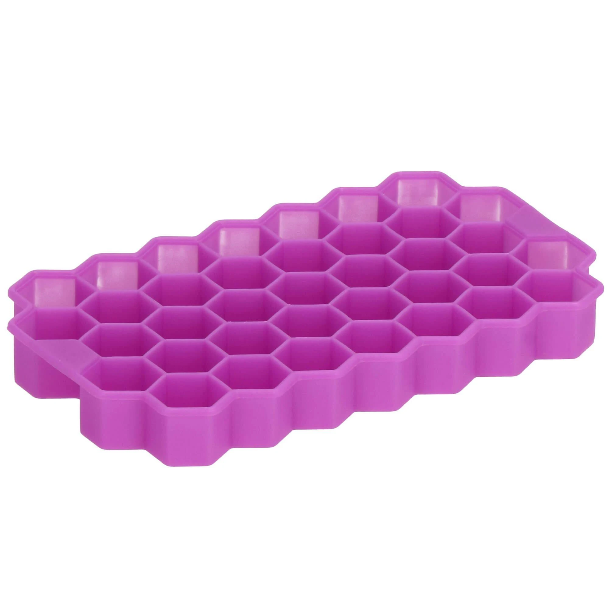 Silikoninė ledo forma Springos 20x12 cm violetinė