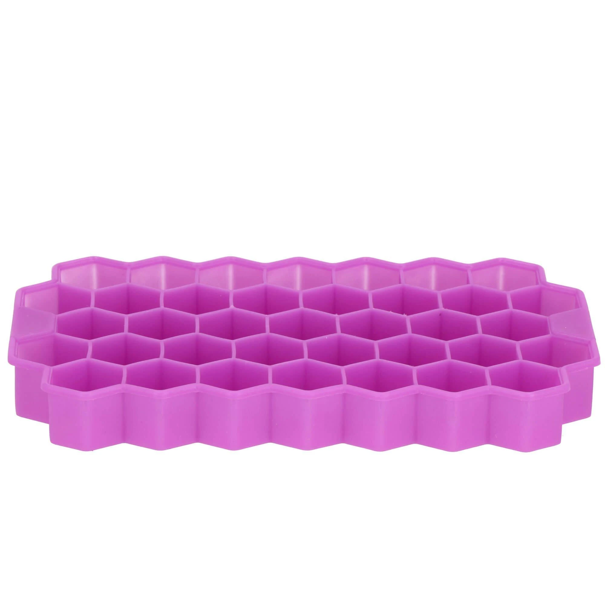Silikoninė ledo forma Springos 20x12 cm violetinė