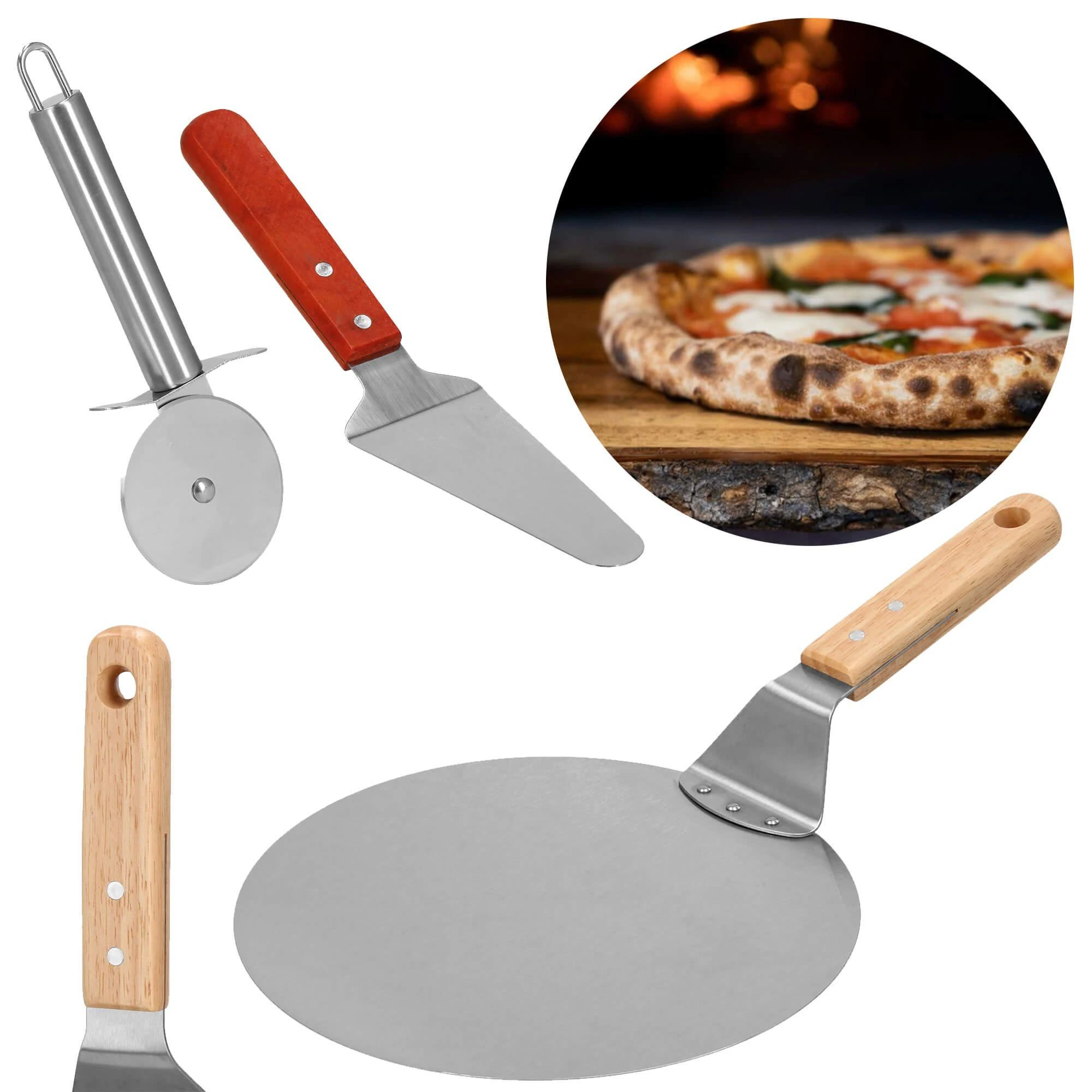 Picų kepimo rinkinys Springos KI0061 30 cm