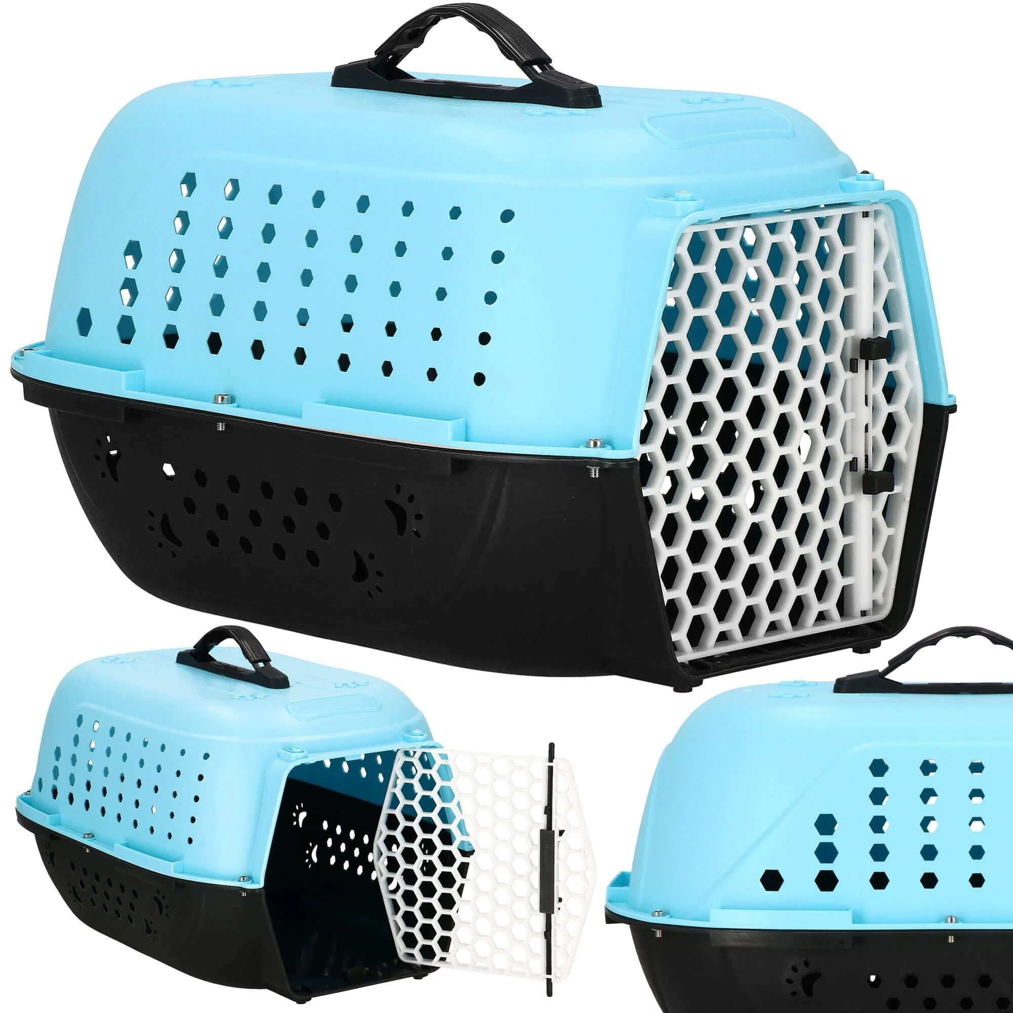Transportavimo narvas naminiams gyvūnams Springos PA1009, 48x33x28 cm