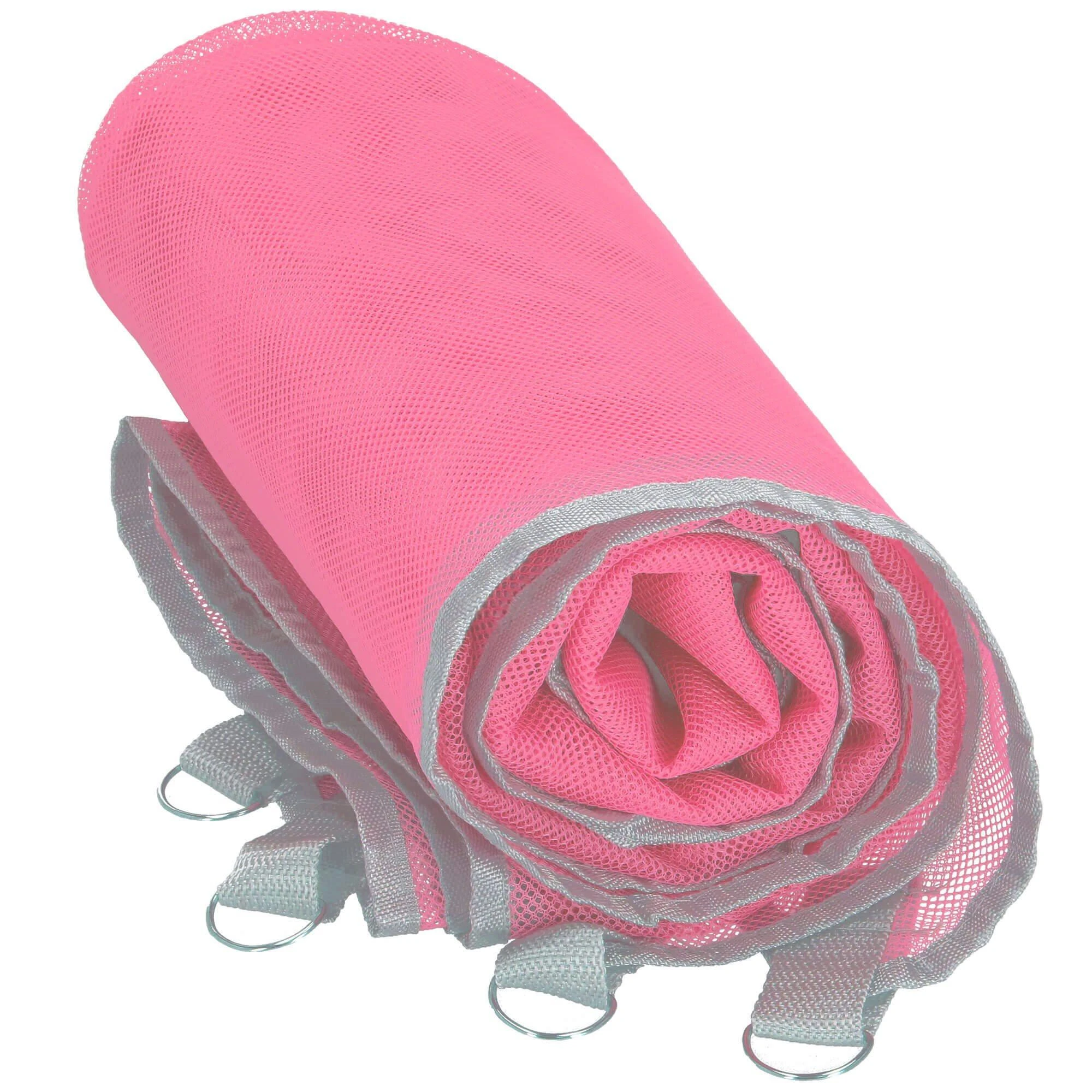 Paplūdimio pledas Springos 200x150 cm rožinė