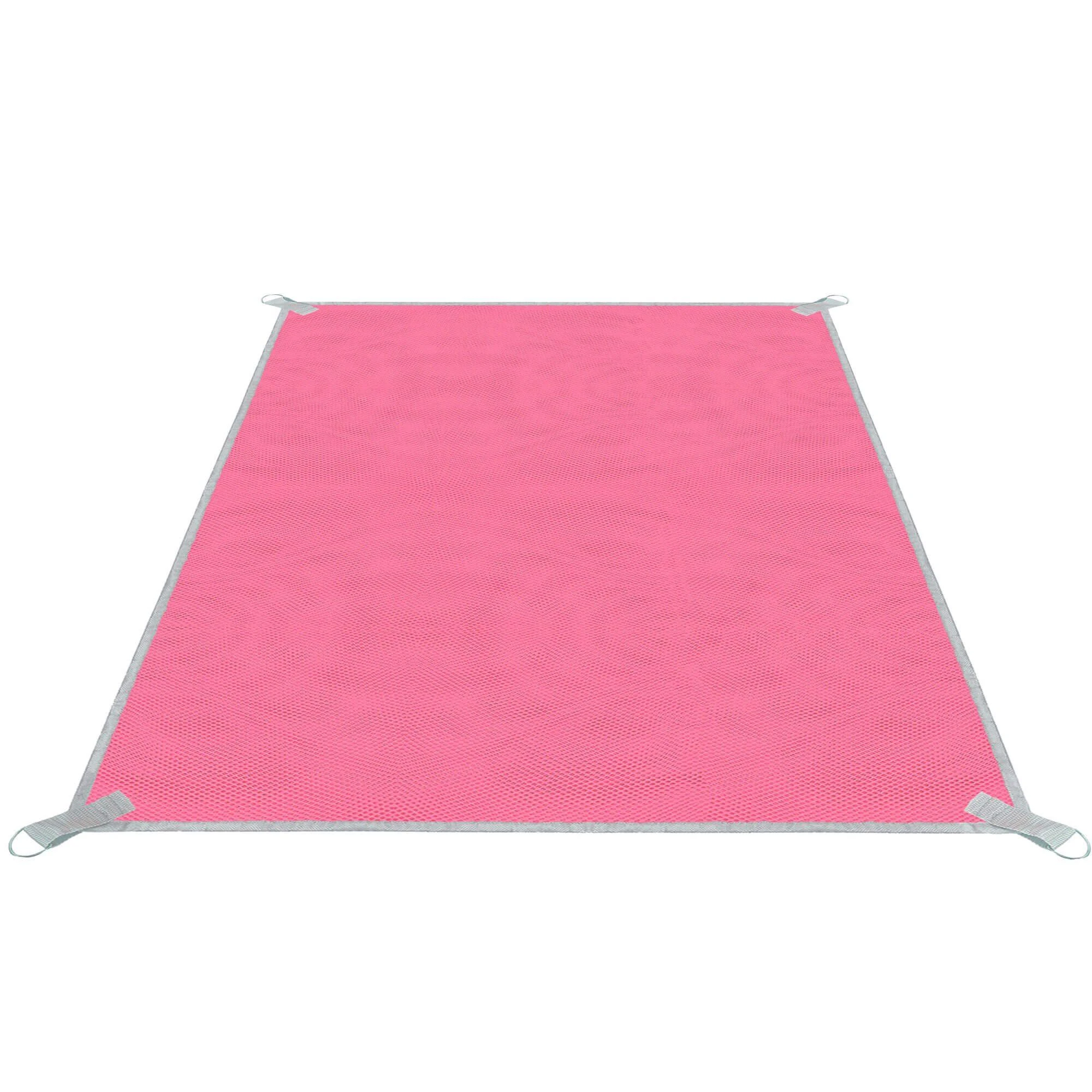 Paplūdimio pledas Springos 200x150 cm rožinė