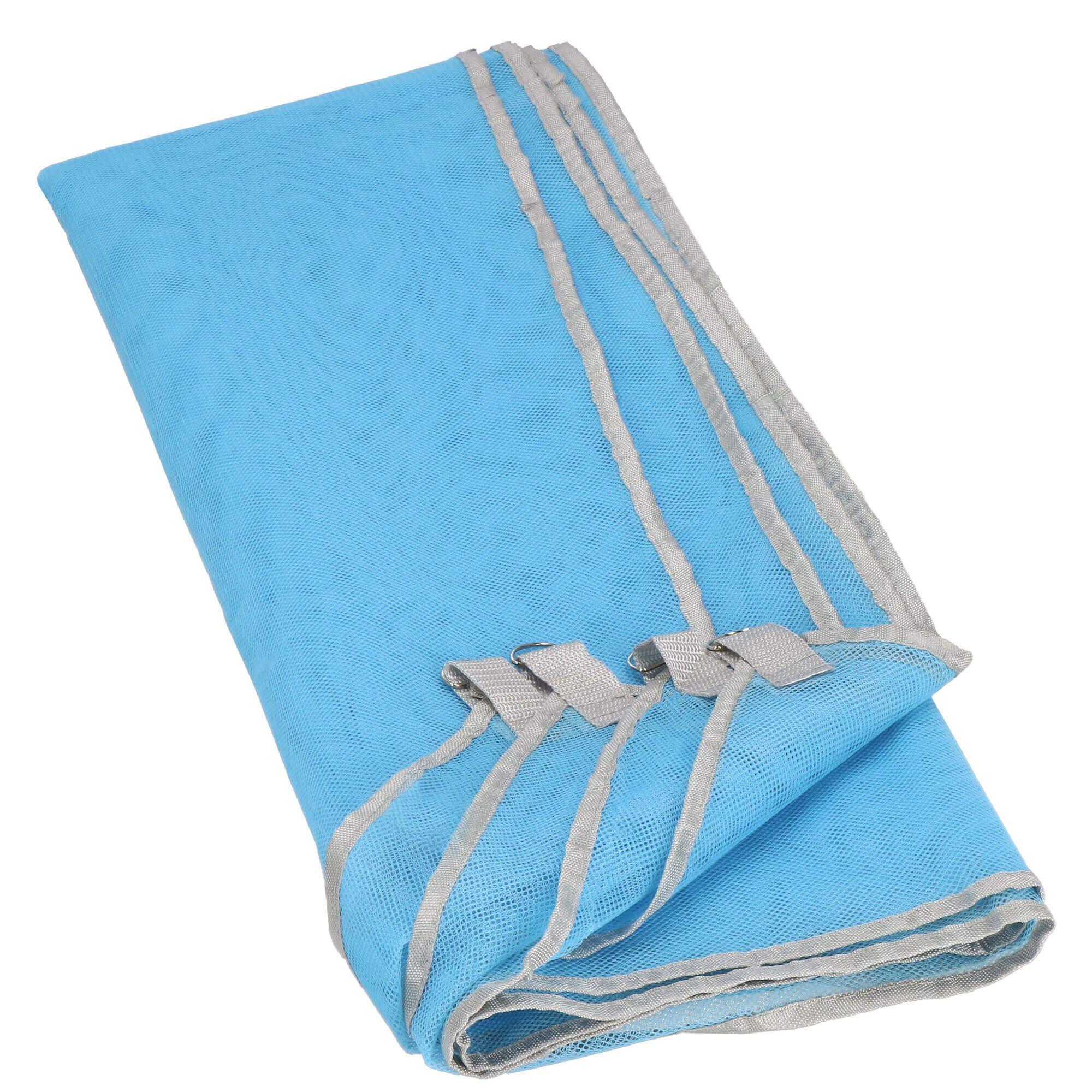 Paplūdimio kilimėlis Springos PM0009, 200x200 cm, mėlynas