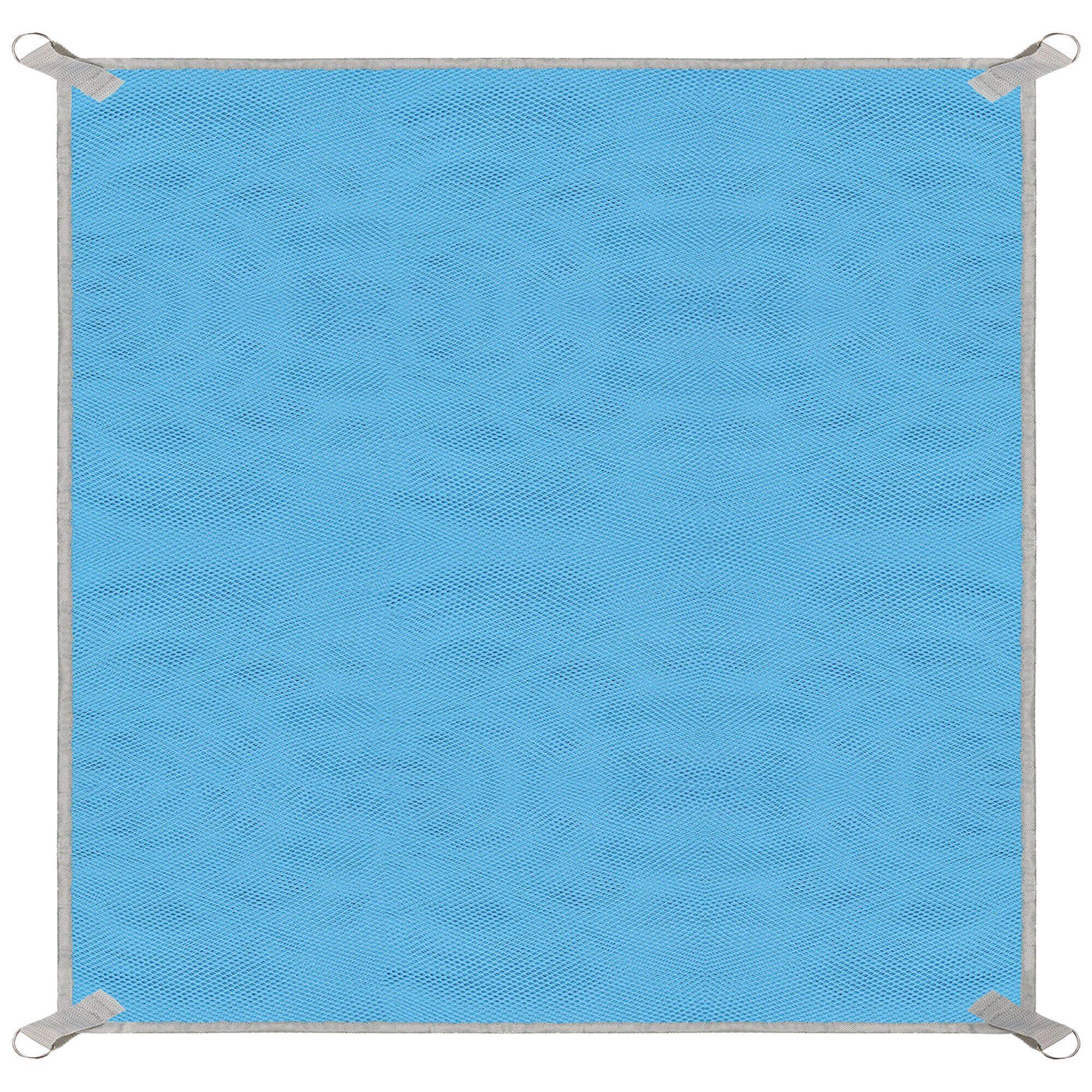 Paplūdimio kilimėlis Springos PM0009, 200x200 cm, mėlynas